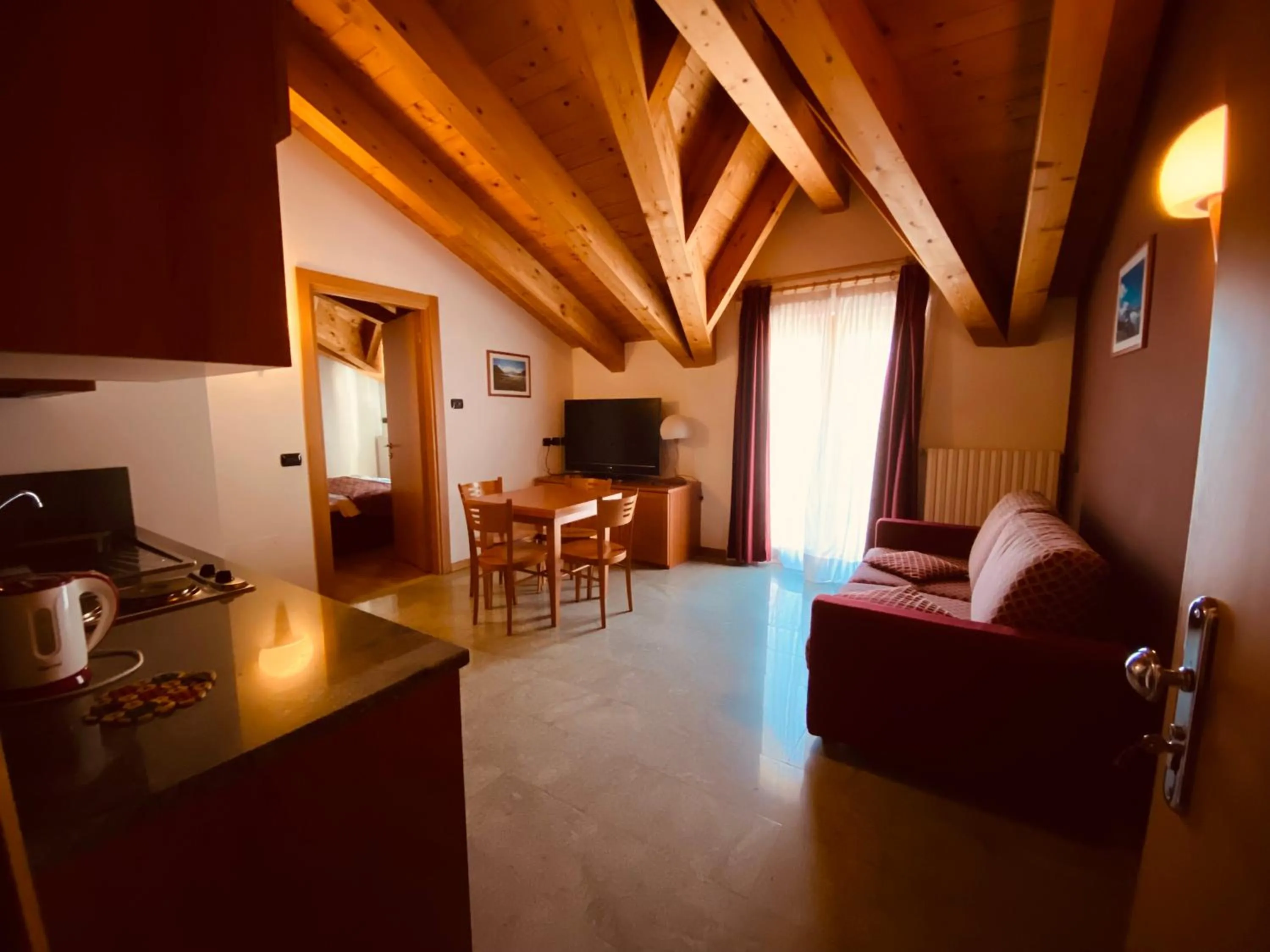 Living room in Residence Pizzo Scalino