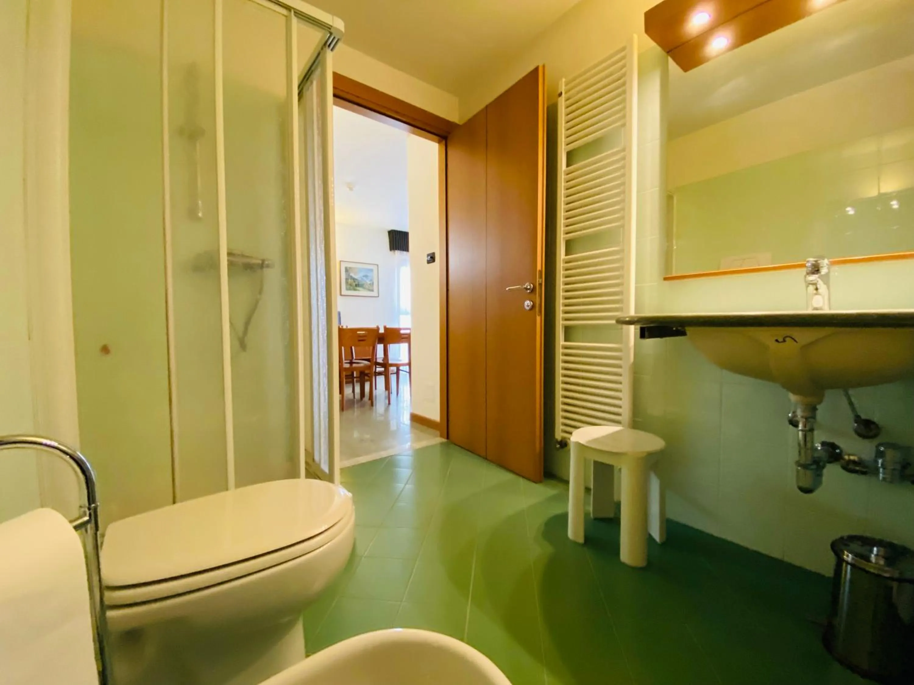 Bathroom in Residence Pizzo Scalino