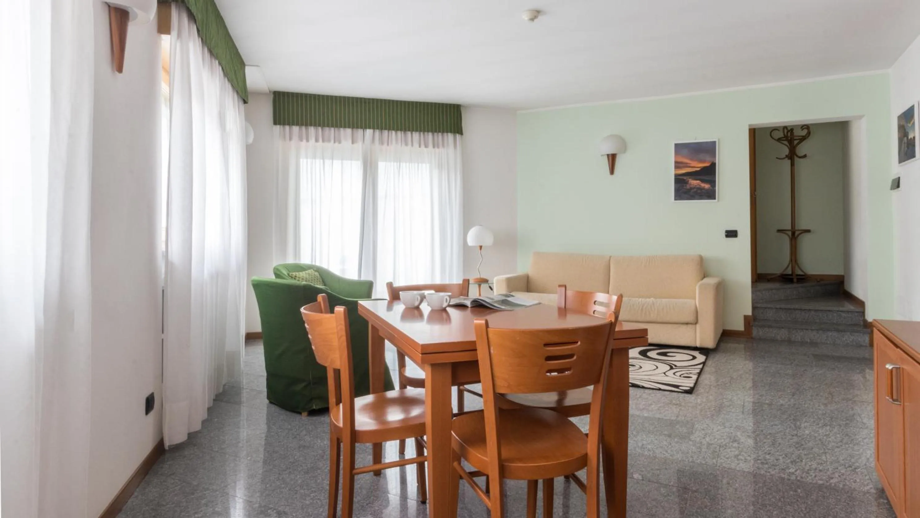 Living room in Residence Pizzo Scalino