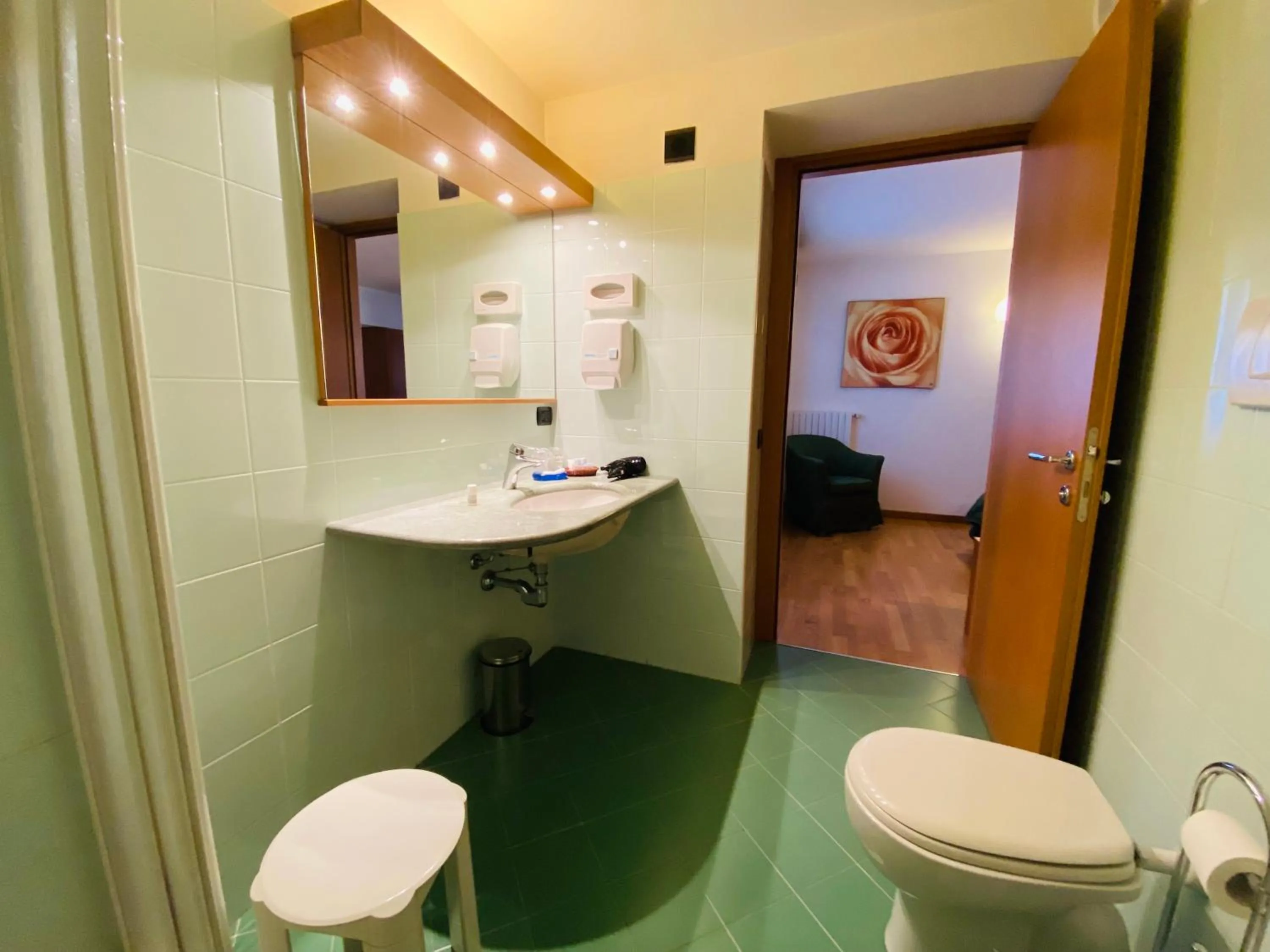 Bedroom in Residence Pizzo Scalino