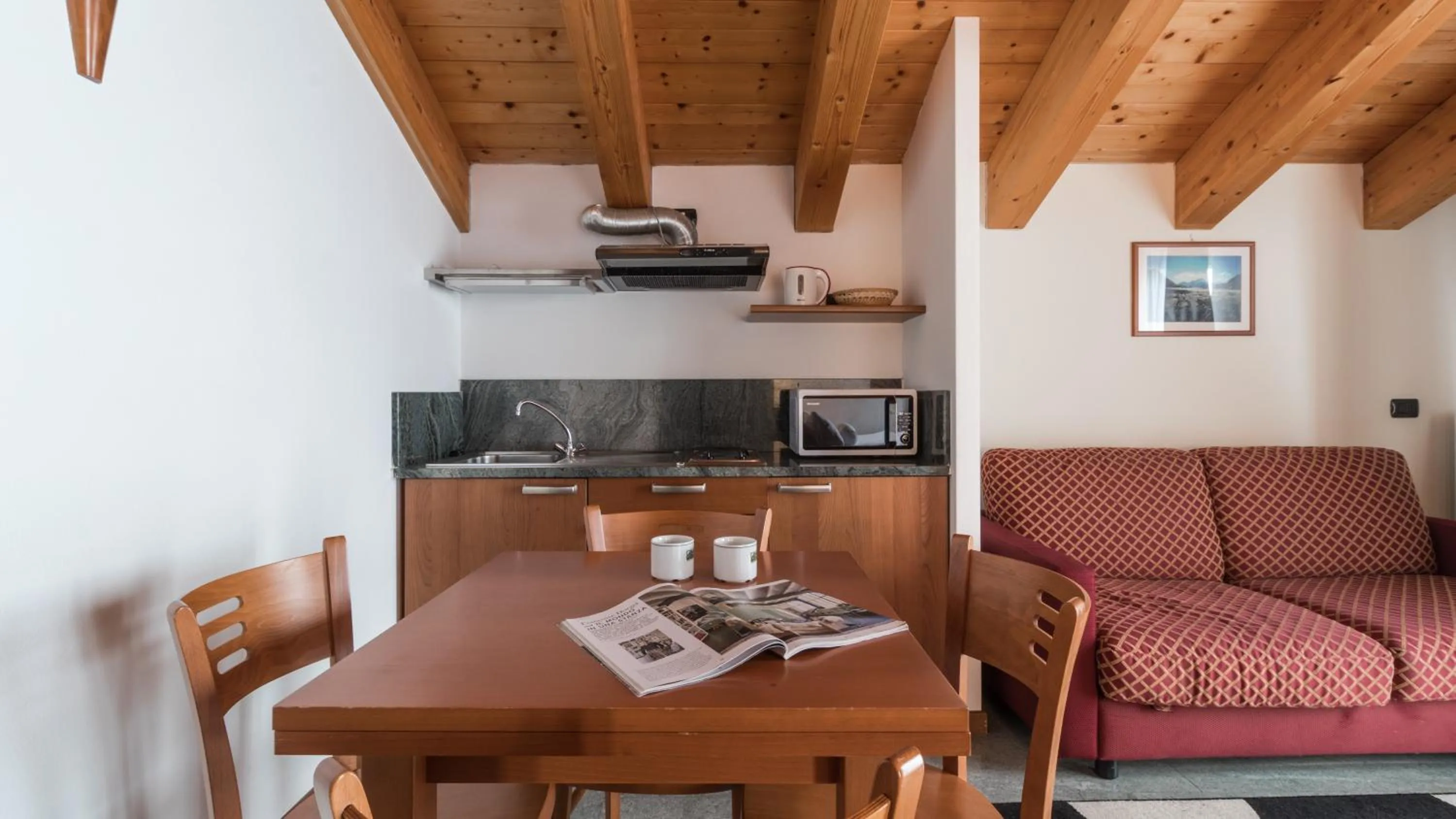 Kitchen or kitchenette in Residence Pizzo Scalino