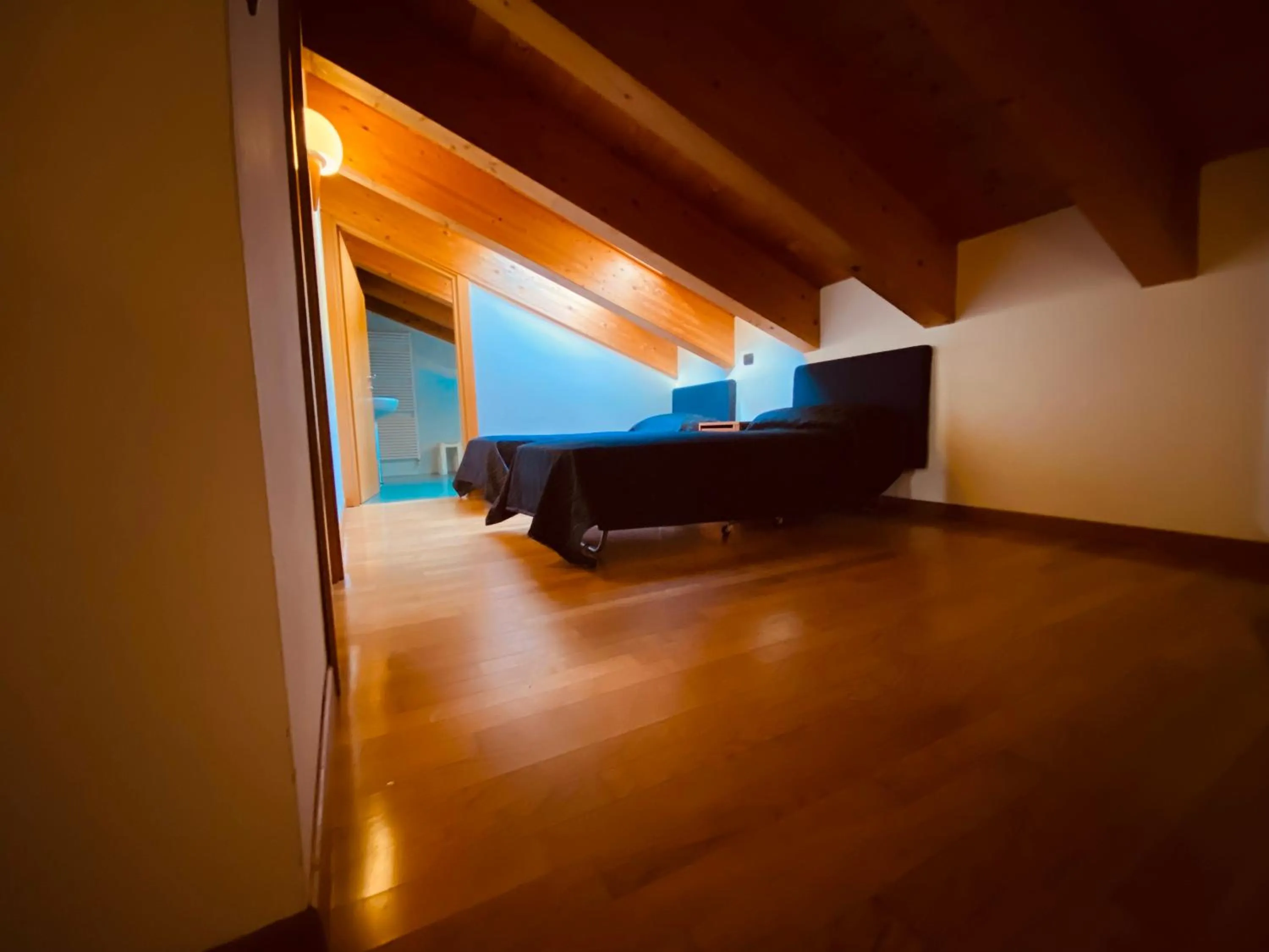 Bedroom, Bed in Residence Pizzo Scalino