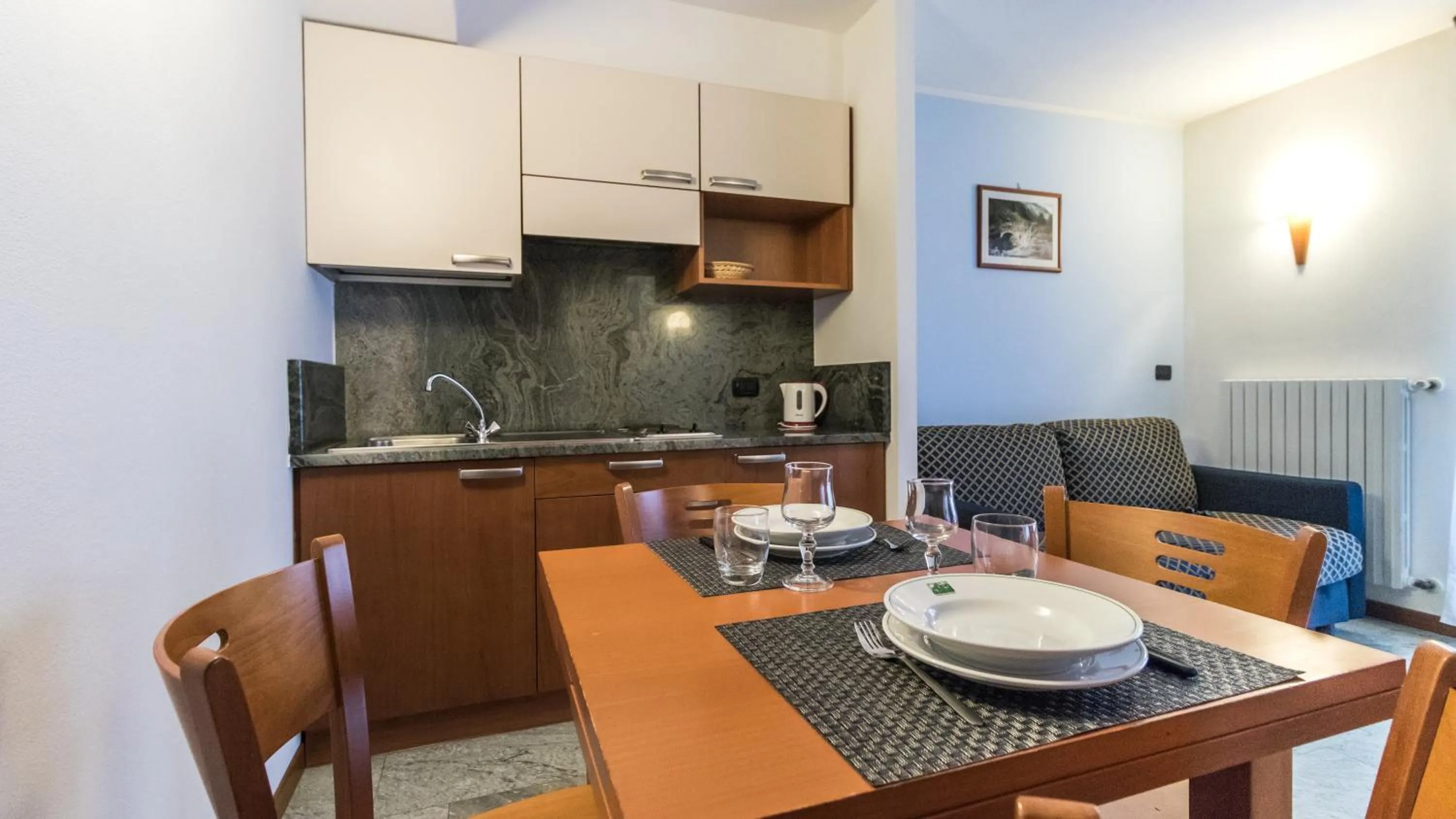 Kitchen or kitchenette in Residence Pizzo Scalino