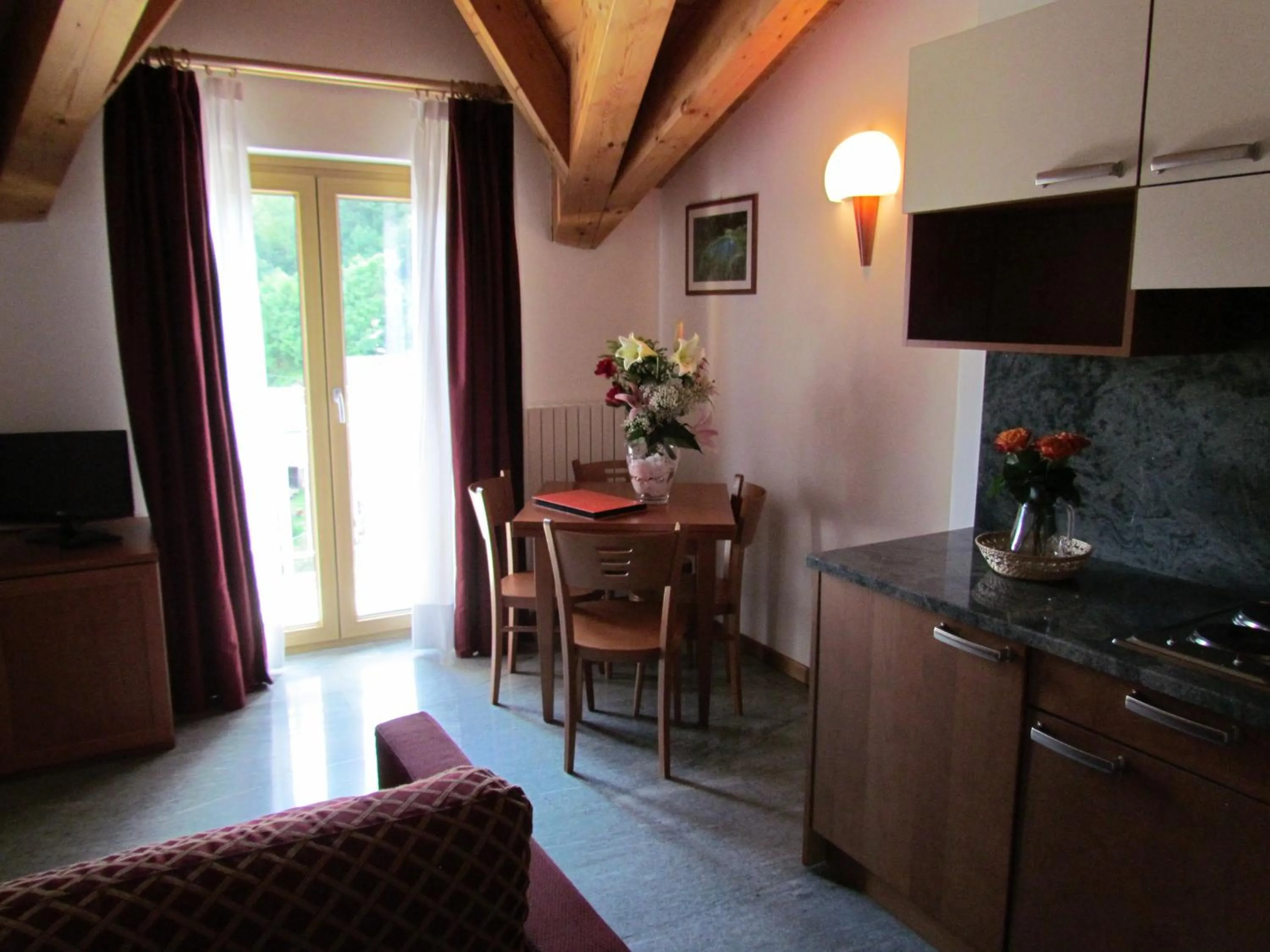 Living room in Residence Pizzo Scalino