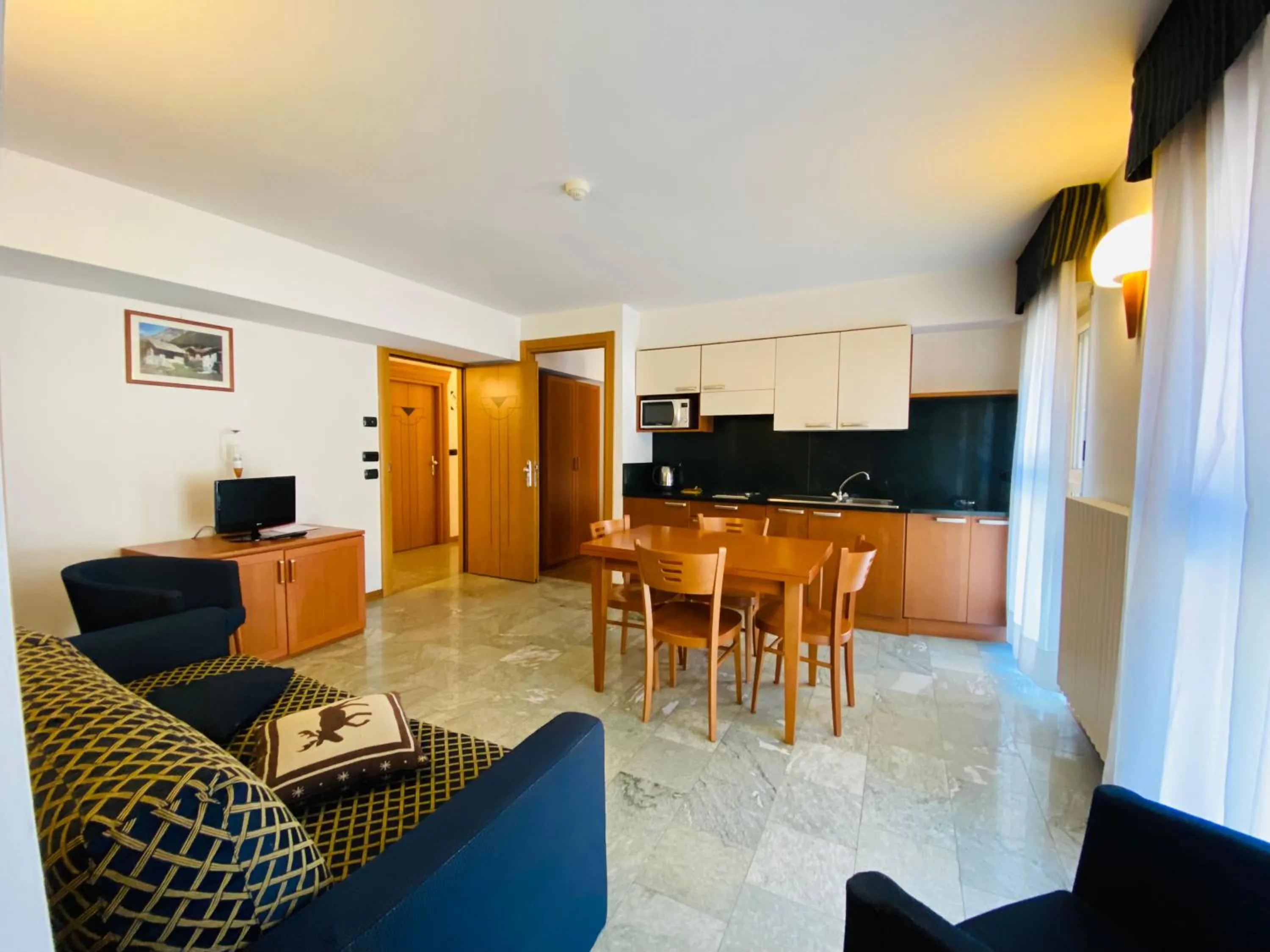 Living room in Residence Pizzo Scalino