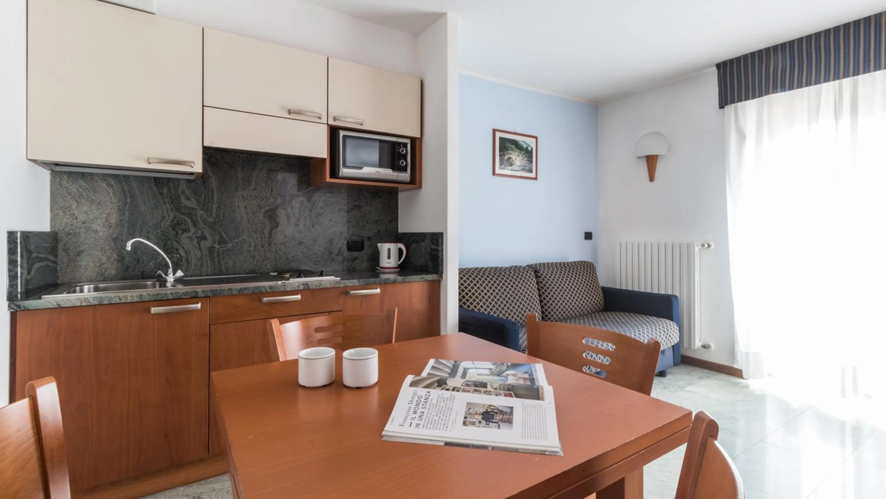 Living room in Residence Pizzo Scalino