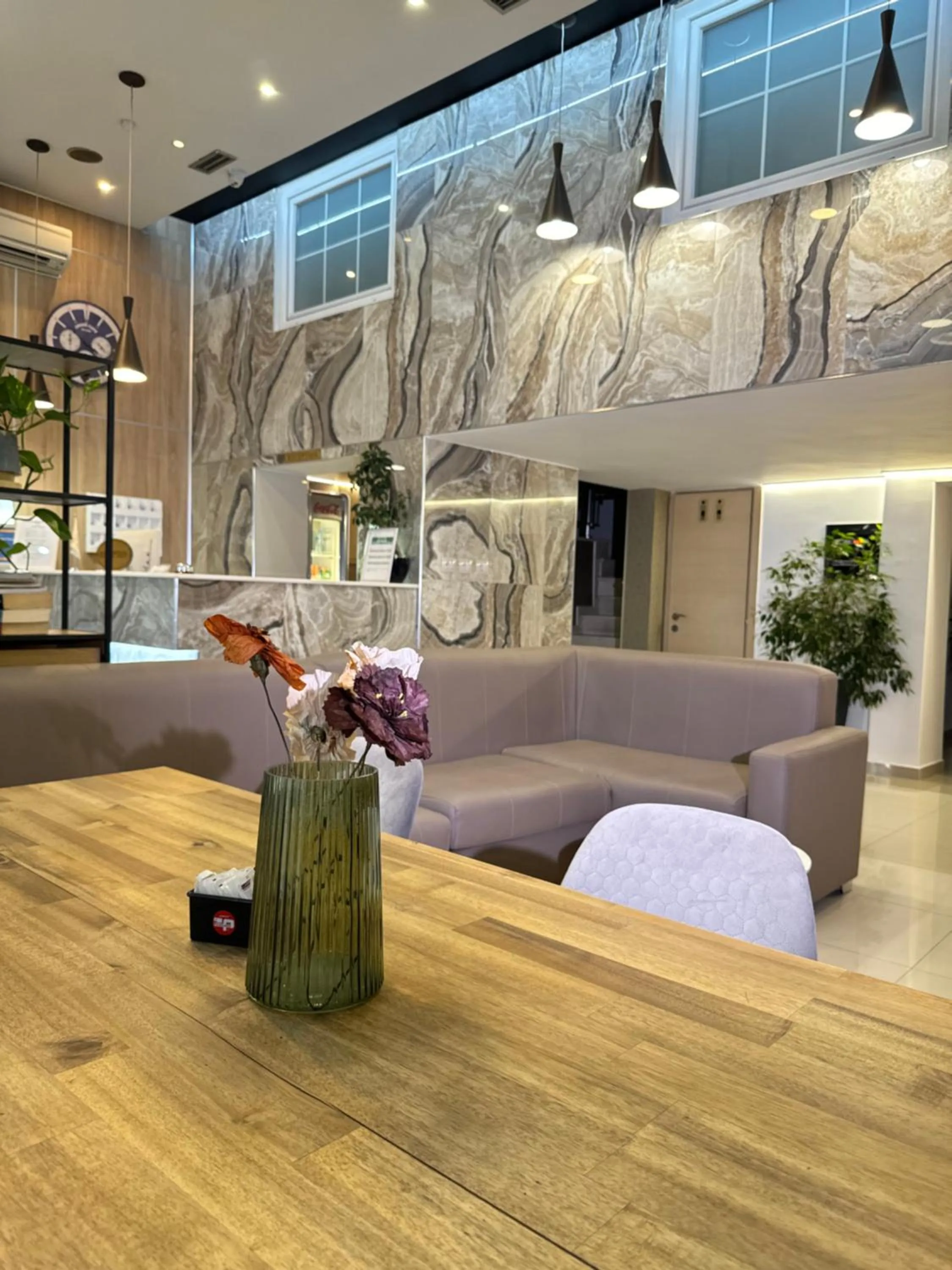 Seating area in Park Hotel Tirana