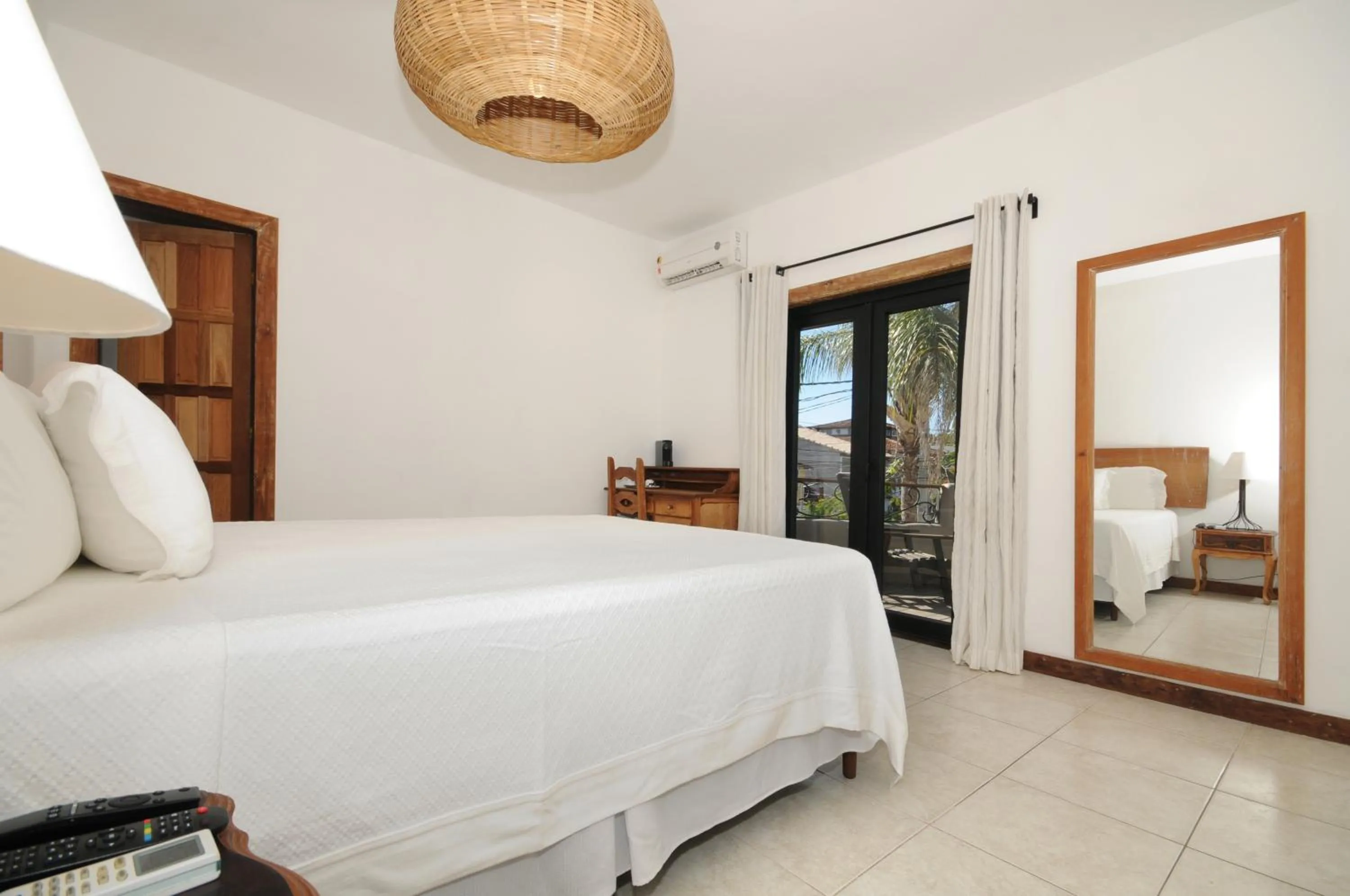 Bedroom, Bed in Villa Santa Fé