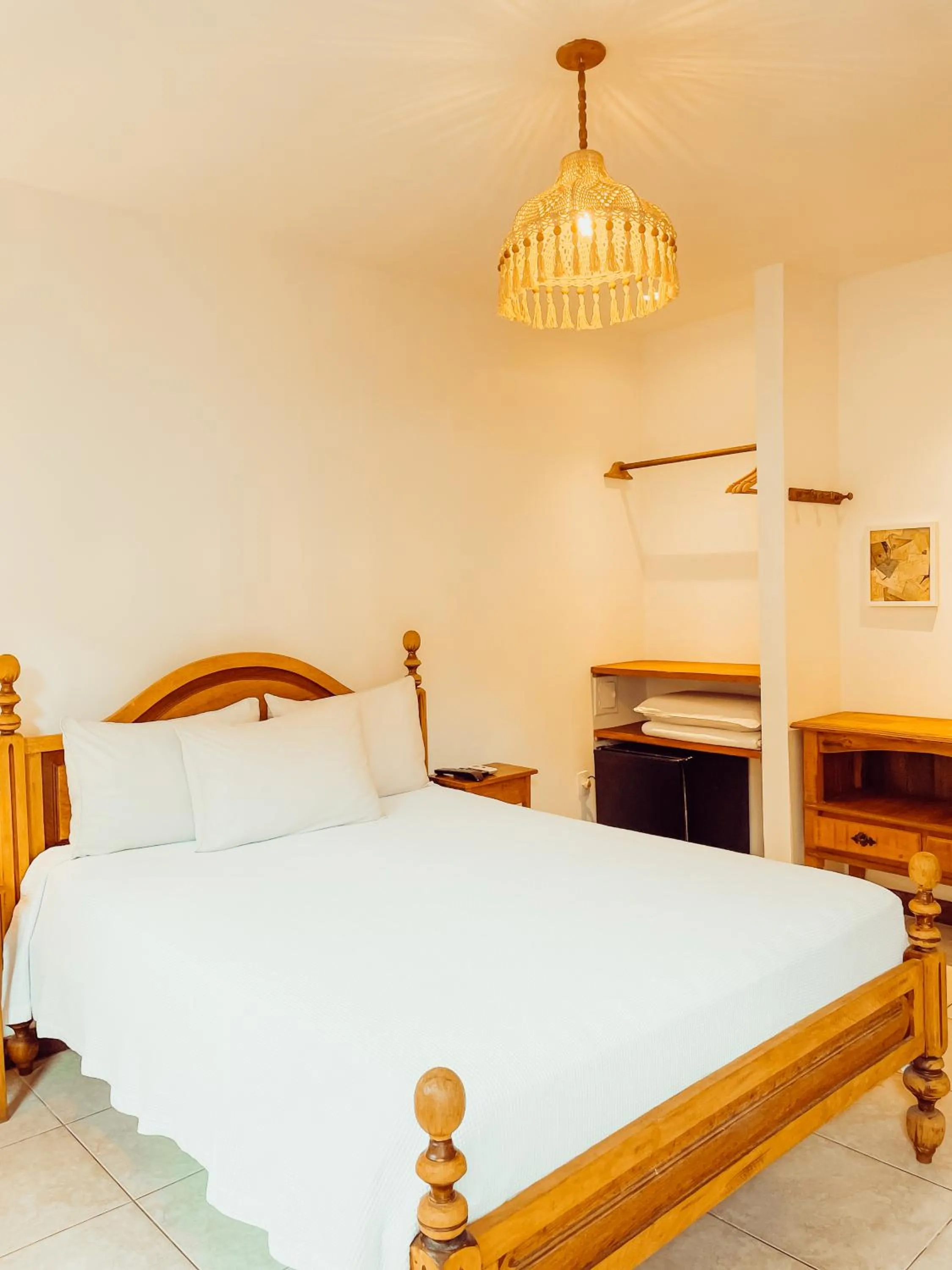 Bedroom, Bed in Villa Santa Fé