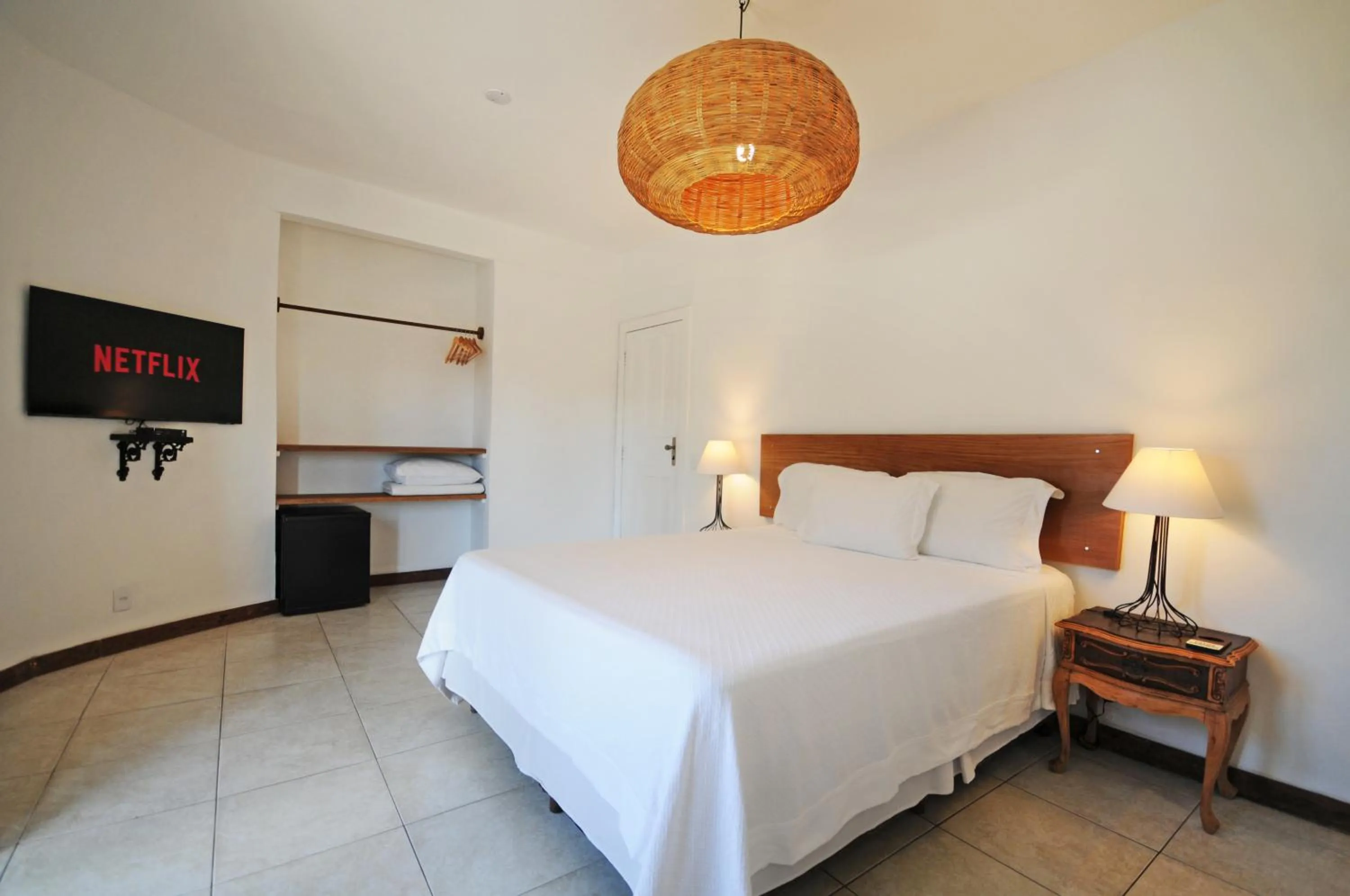 Bedroom, Bed in Villa Santa Fé