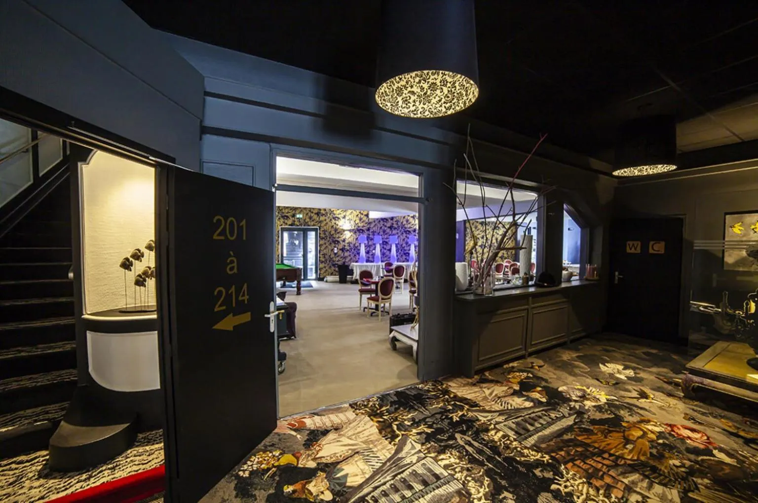 Living room in Cit'Hotel B Hotel Brasserie