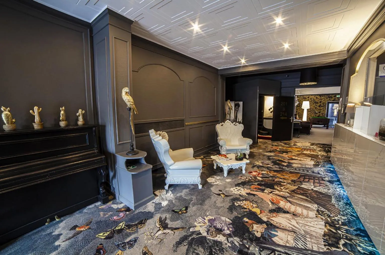 Lobby or reception in Cit'Hotel B Hotel Brasserie