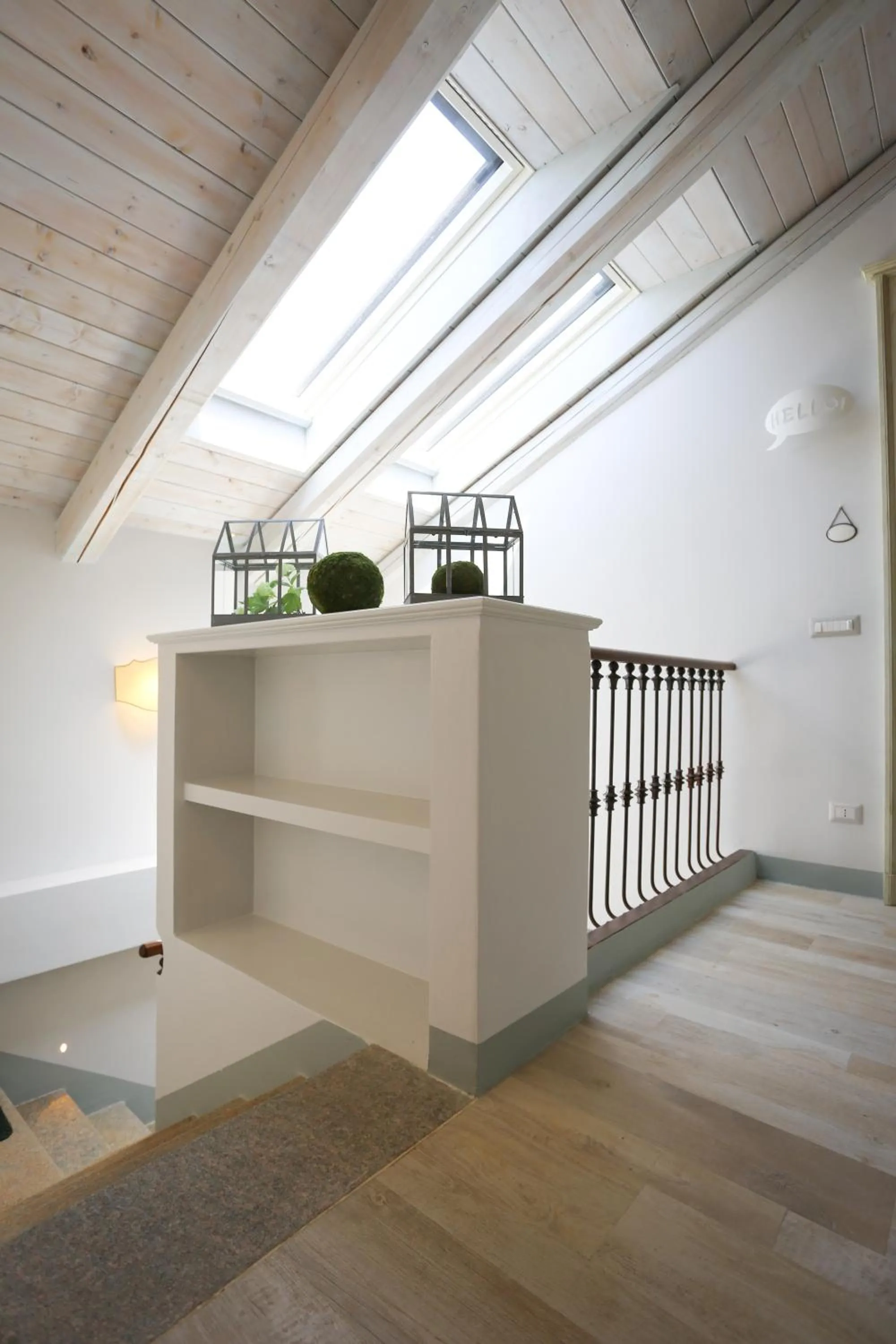 Communal lounge/ TV room in B&B Villa Ricardi