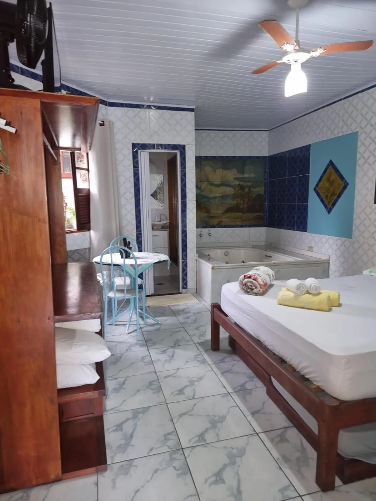 Bed in Pousada Solstício De Verão