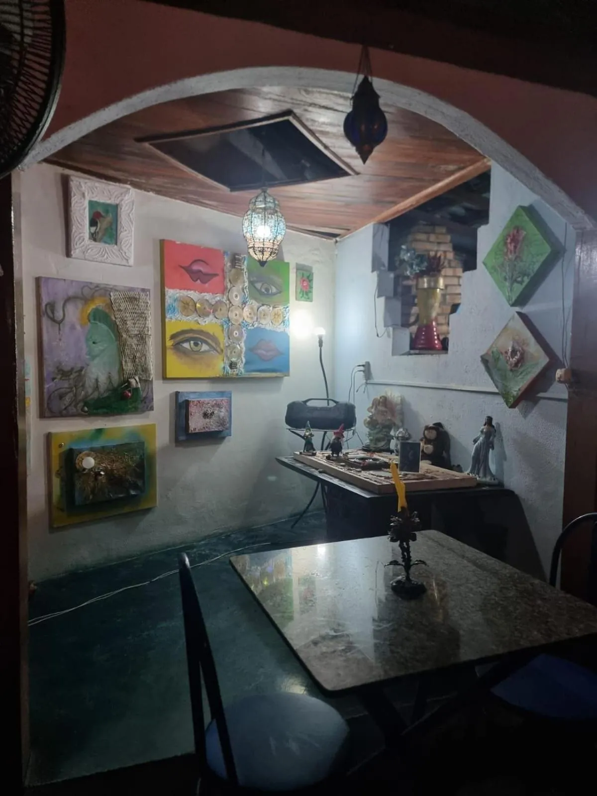 Dining area in Pousada Solstício De Verão