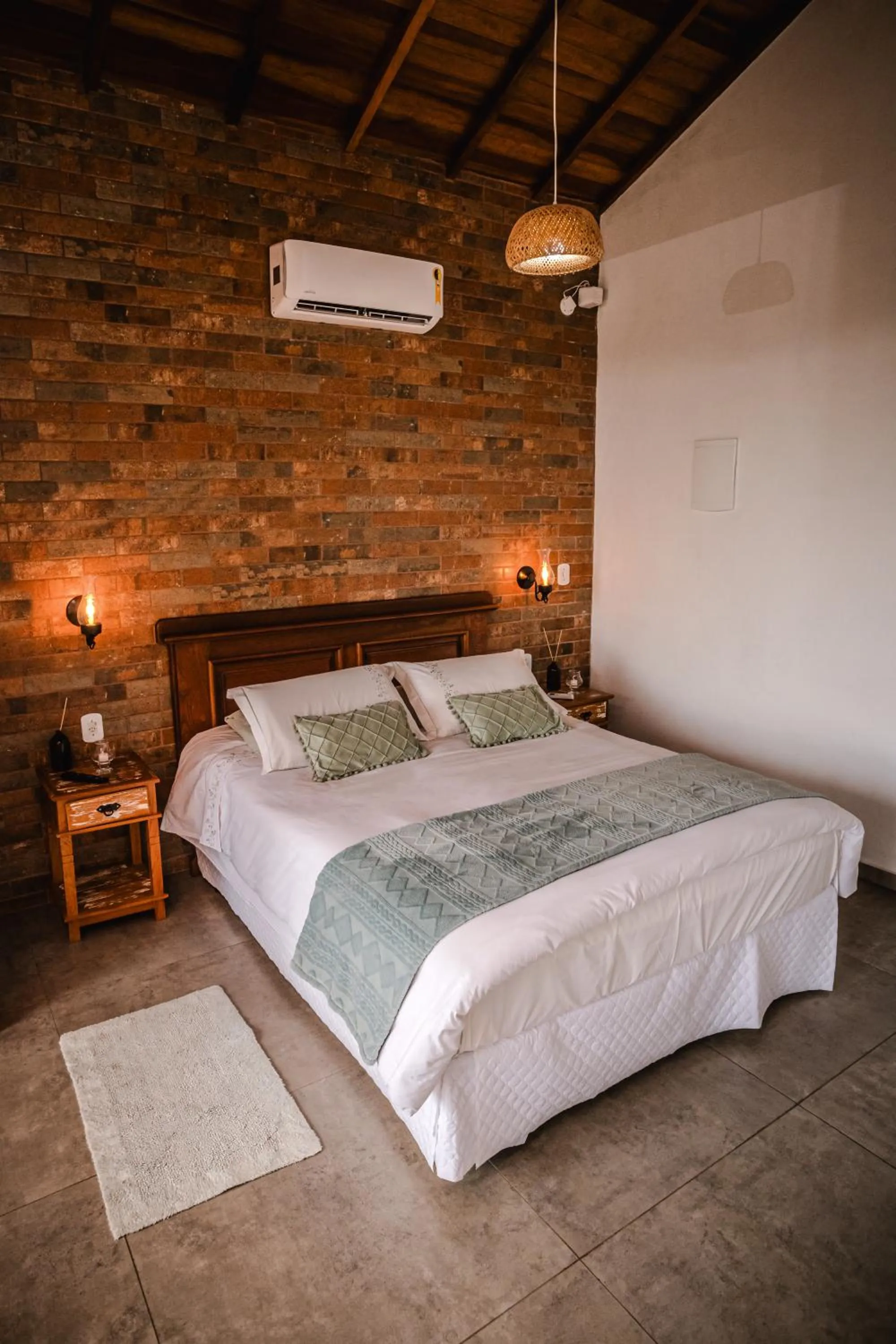 Bed in Hotel Meissner Hof