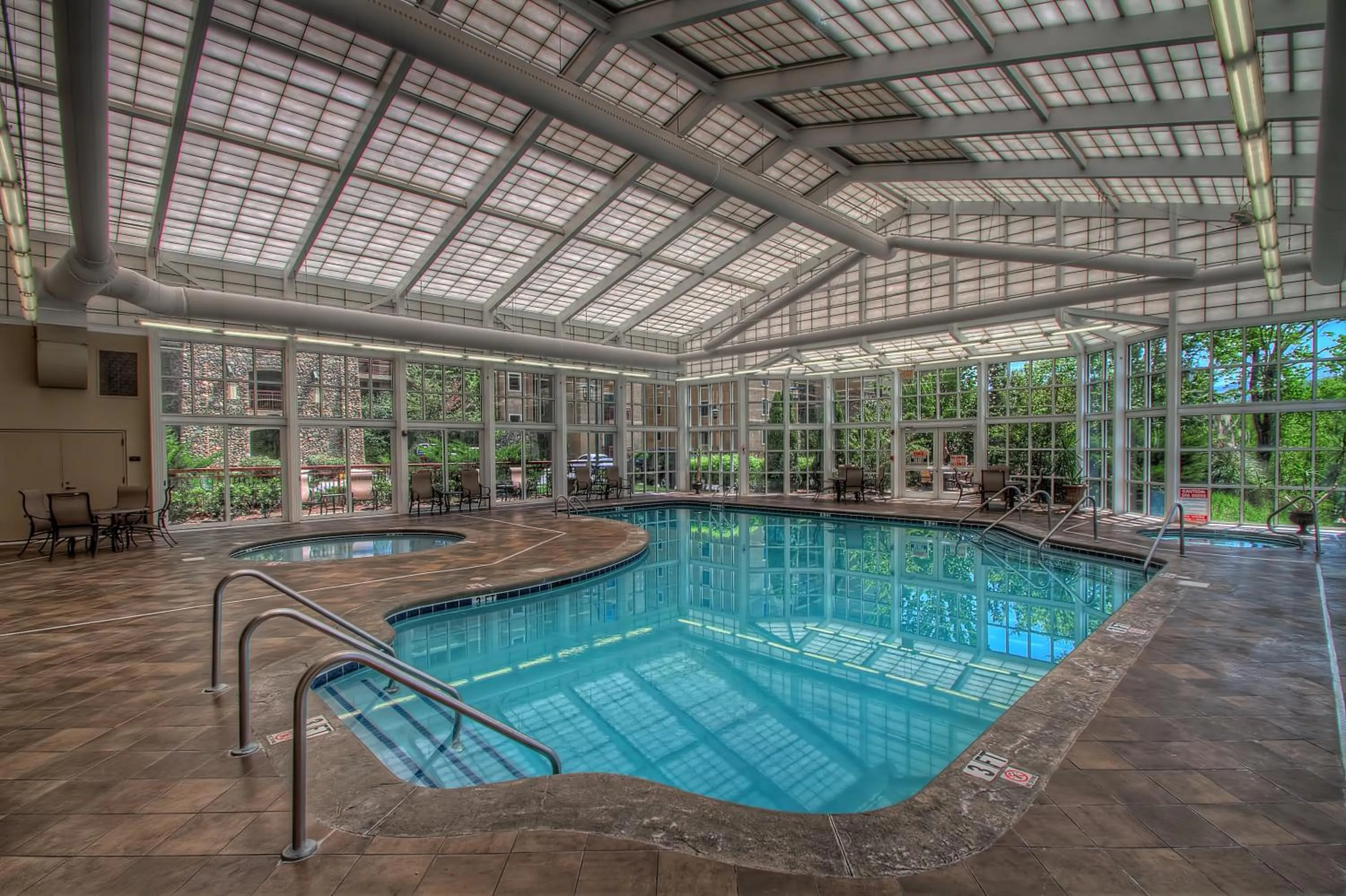 Swimming pool in RiverStone Condo Resort & Spa