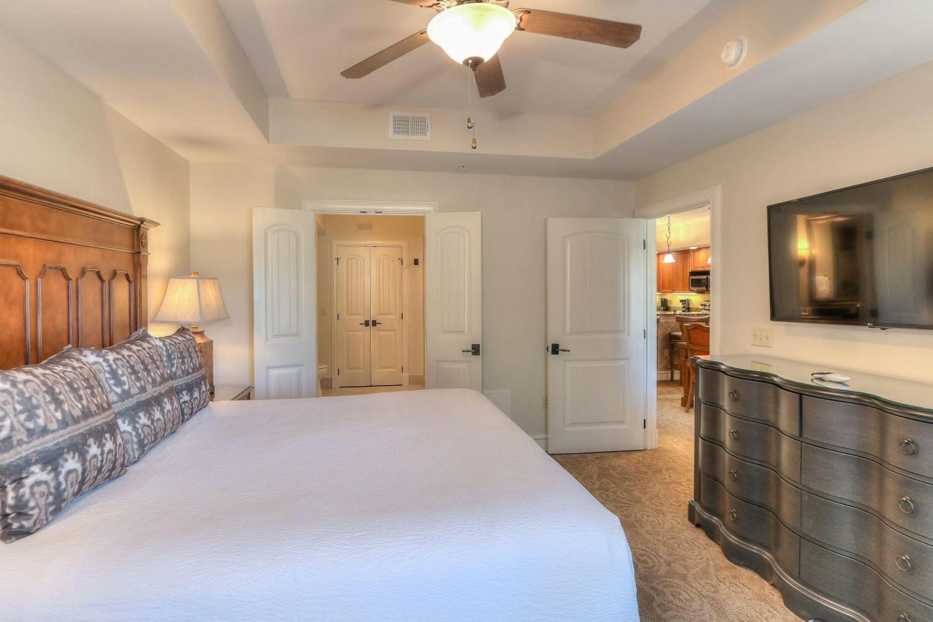 Bed in RiverStone Condo Resort & Spa