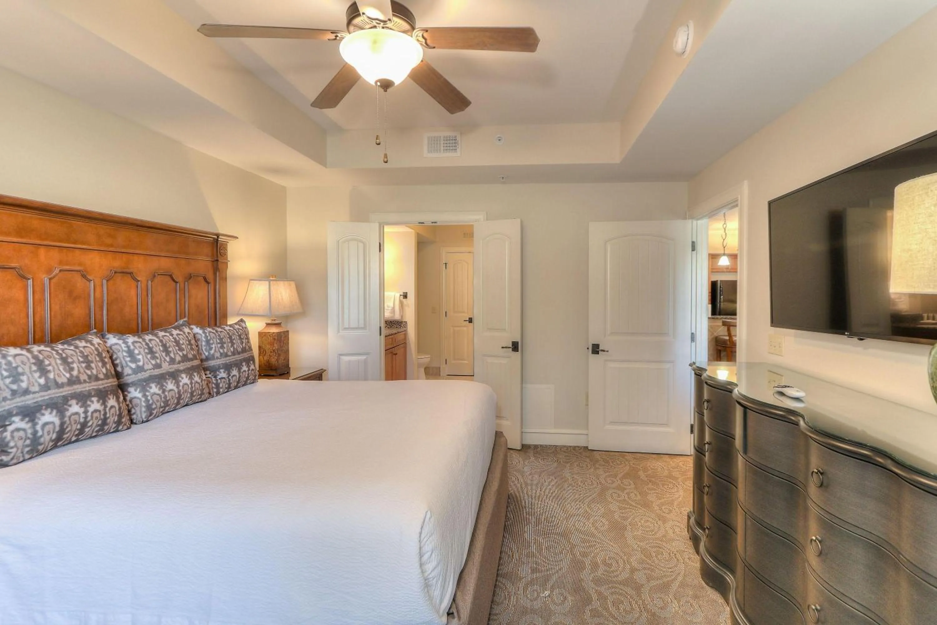 Bed in RiverStone Condo Resort & Spa