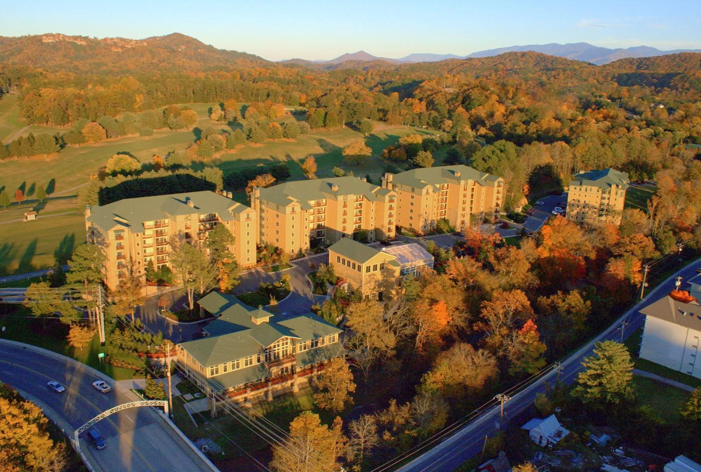 Bird's eye view in RiverStone Condo Resort & Spa