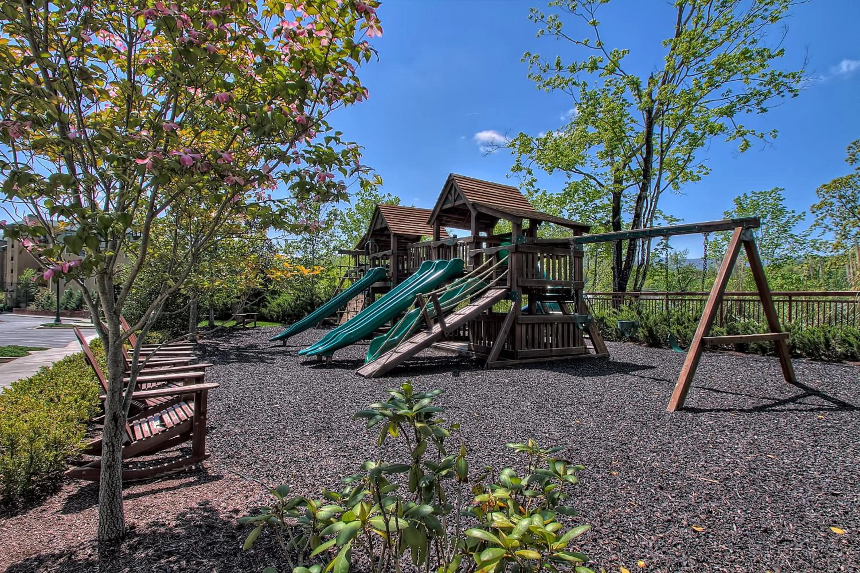 Children play ground in RiverStone Condo Resort & Spa
