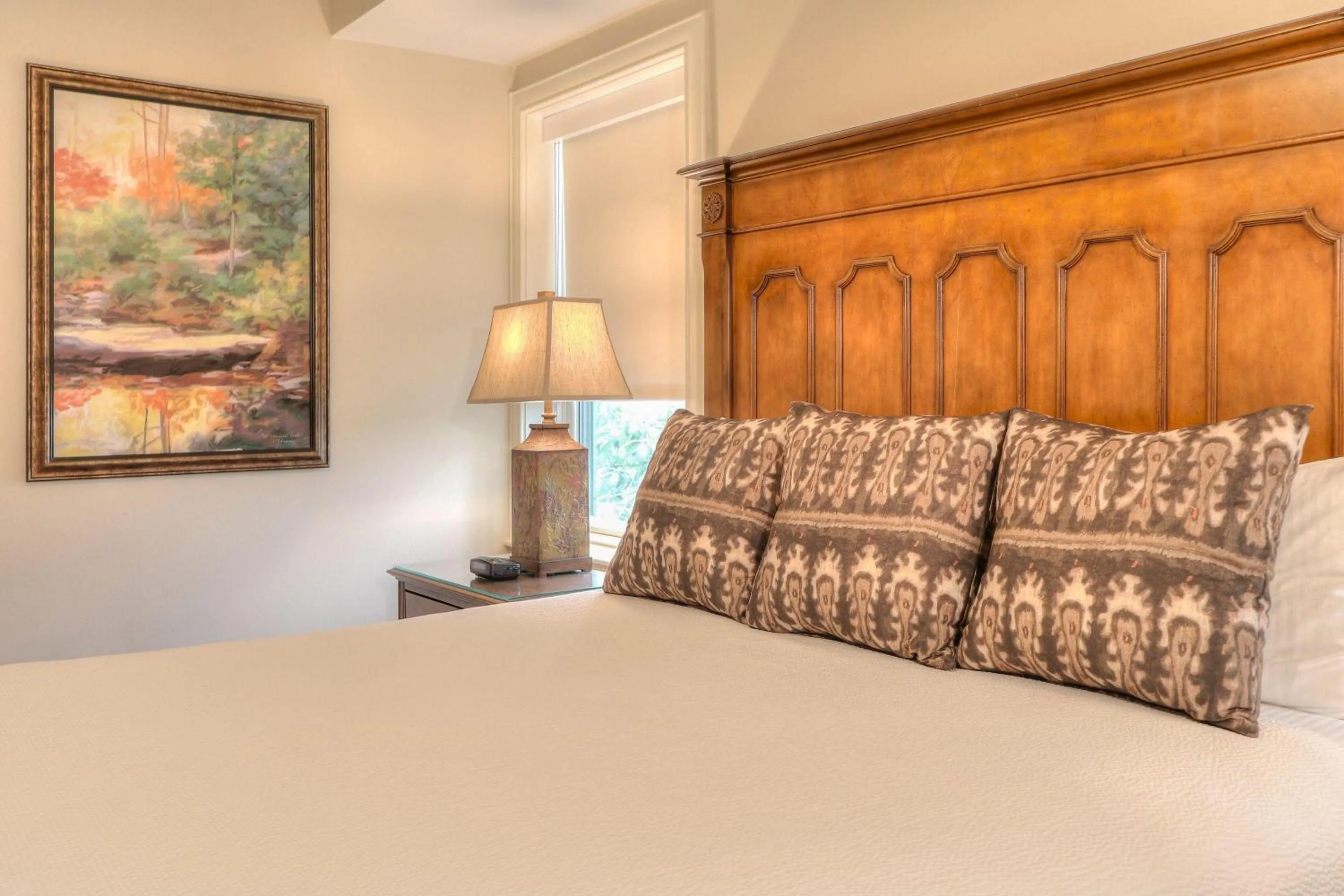 Bed in RiverStone Condo Resort & Spa