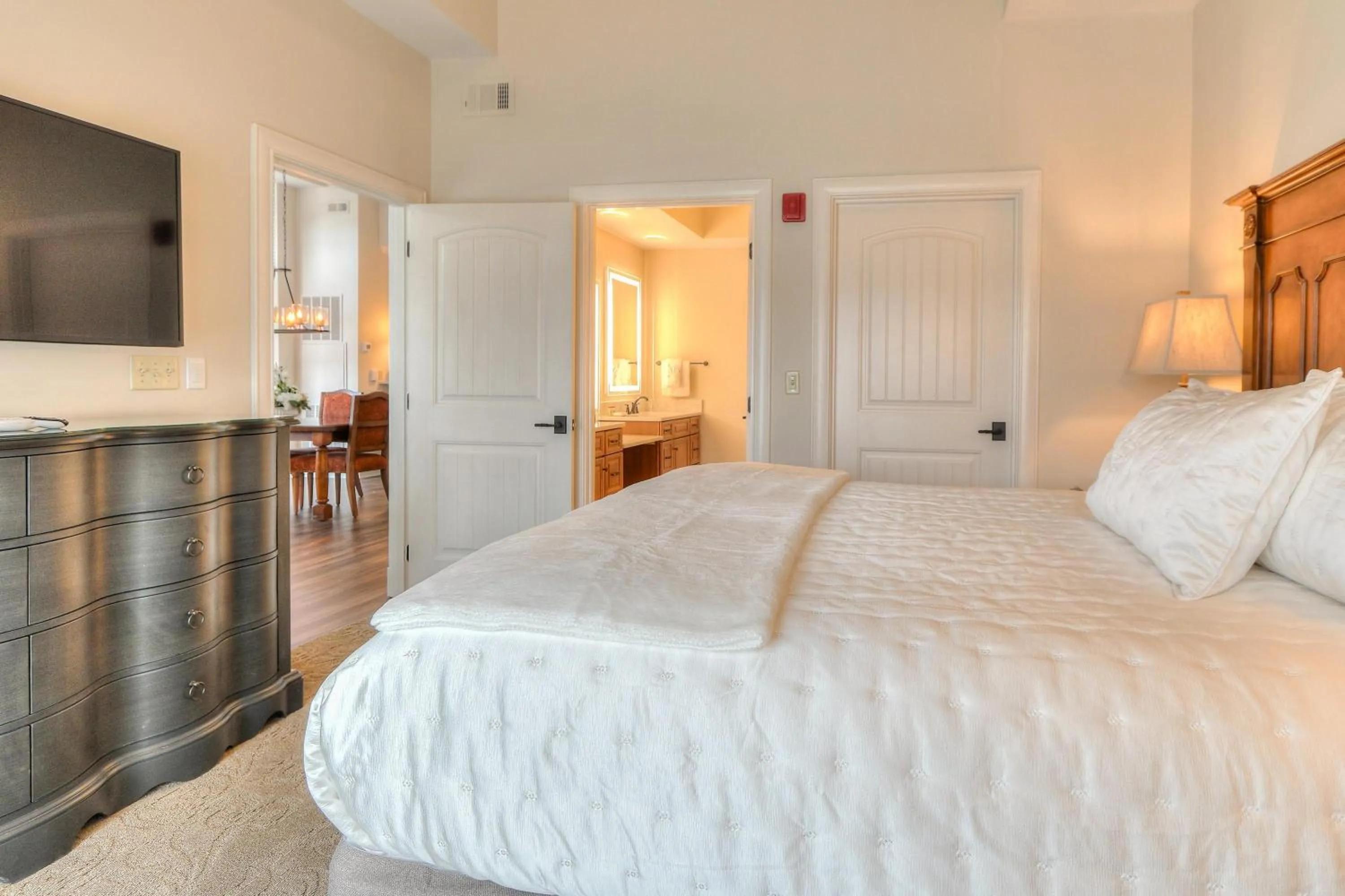 Bed in RiverStone Condo Resort & Spa