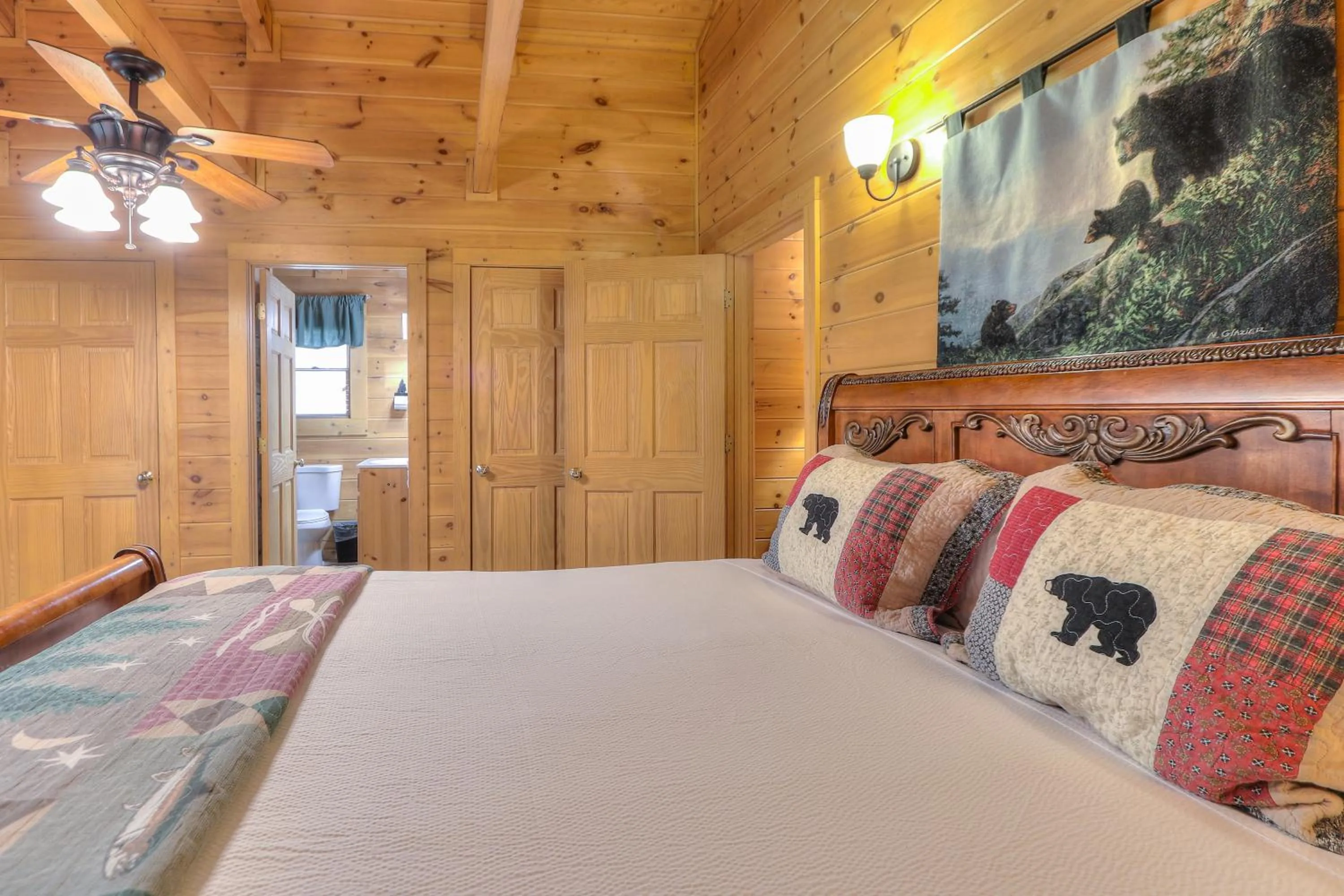 Bed in RiverStone Condo Resort & Spa