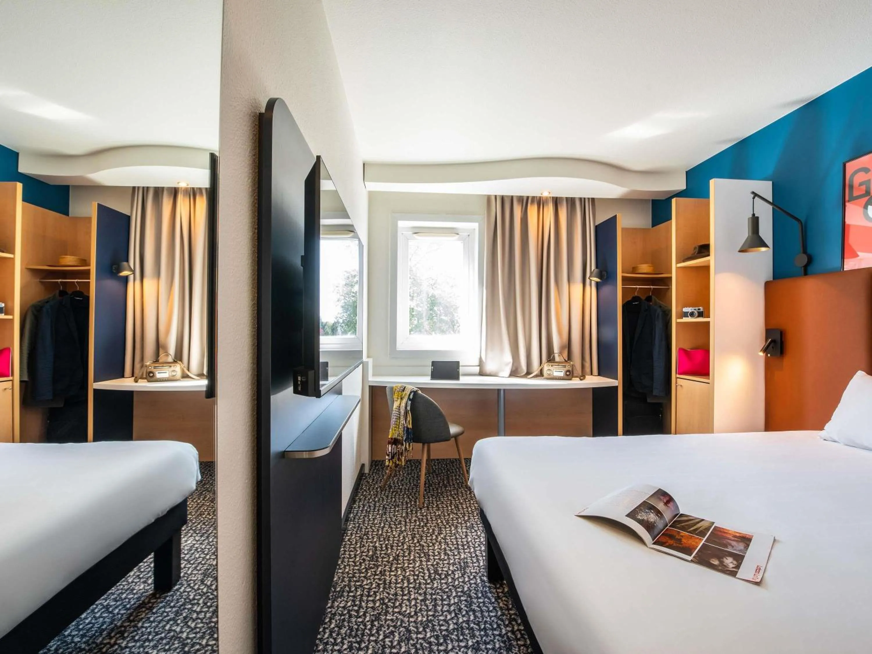 Bedroom, Bed in ibis Chalon Sur Saone Nord