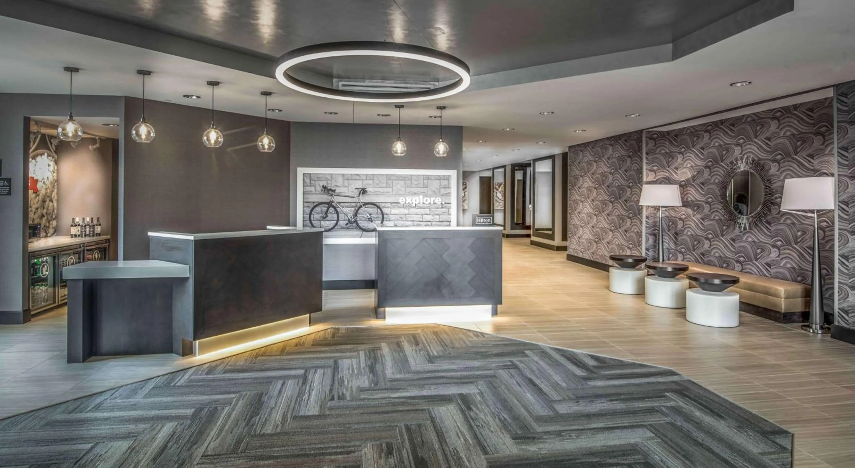 Lobby or reception in Hampton Inn & Suites Tallahassee Capitol-University