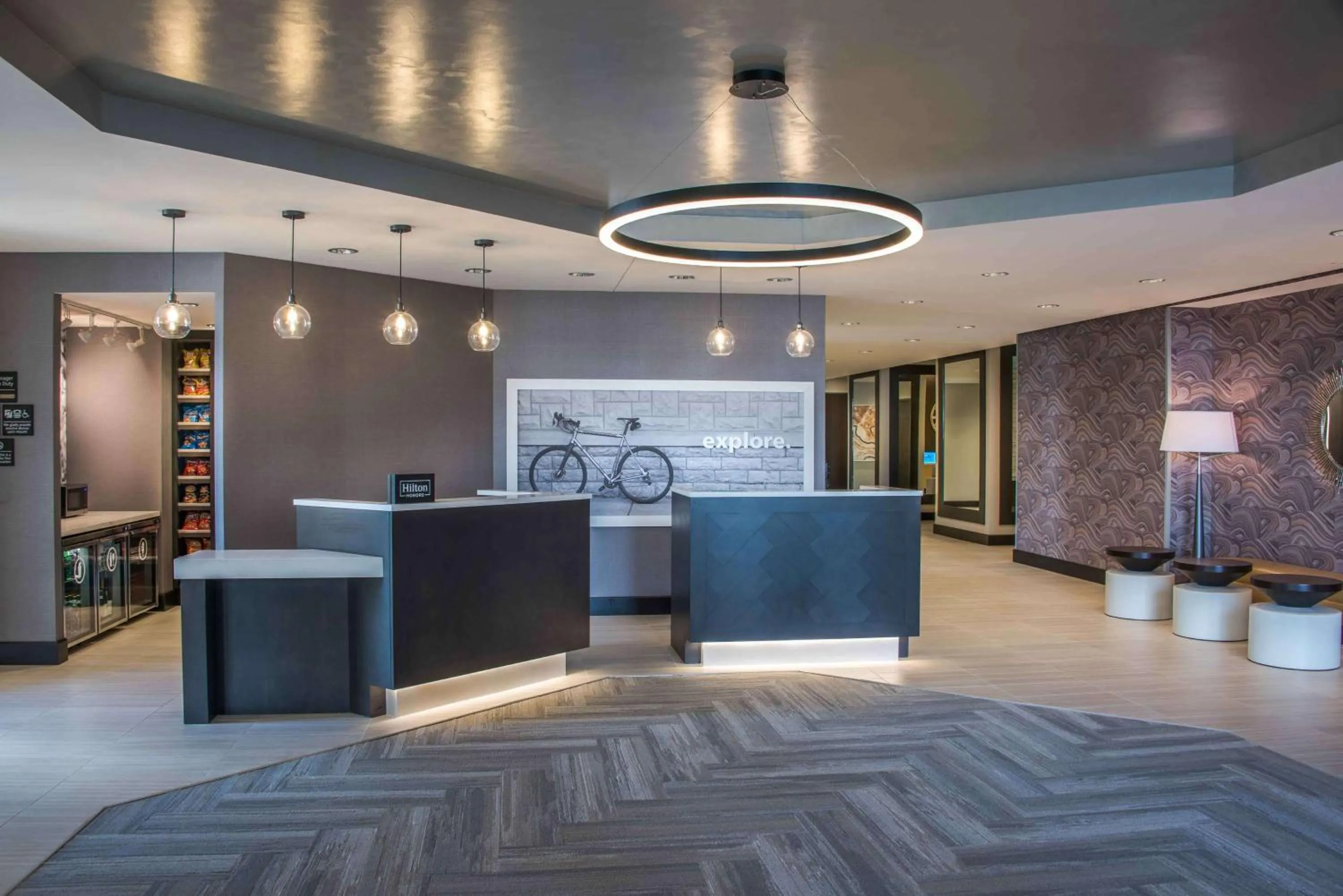 Lobby or reception in Hampton Inn & Suites Tallahassee Capitol-University