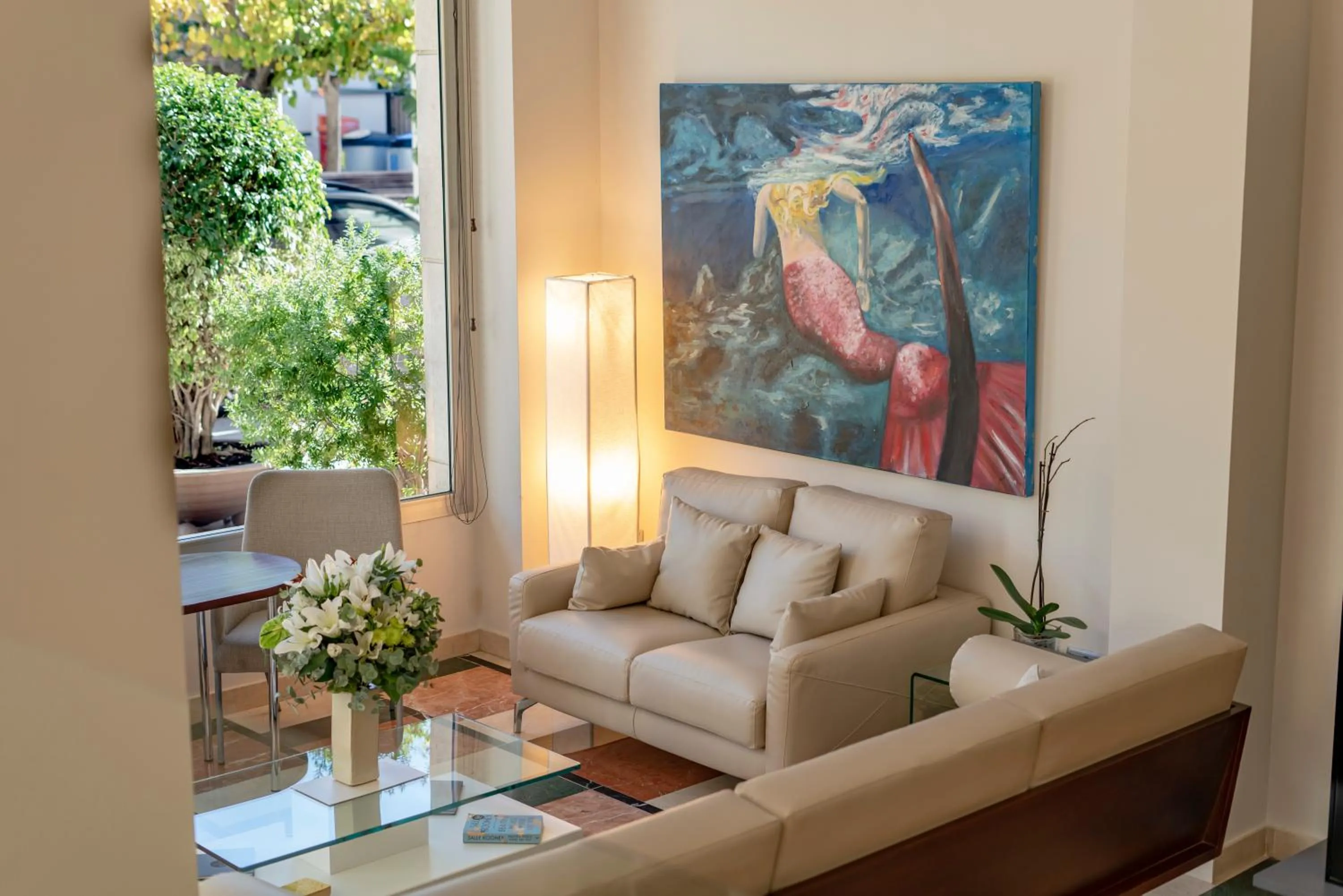 Living room in La Sort Boutique Hotel