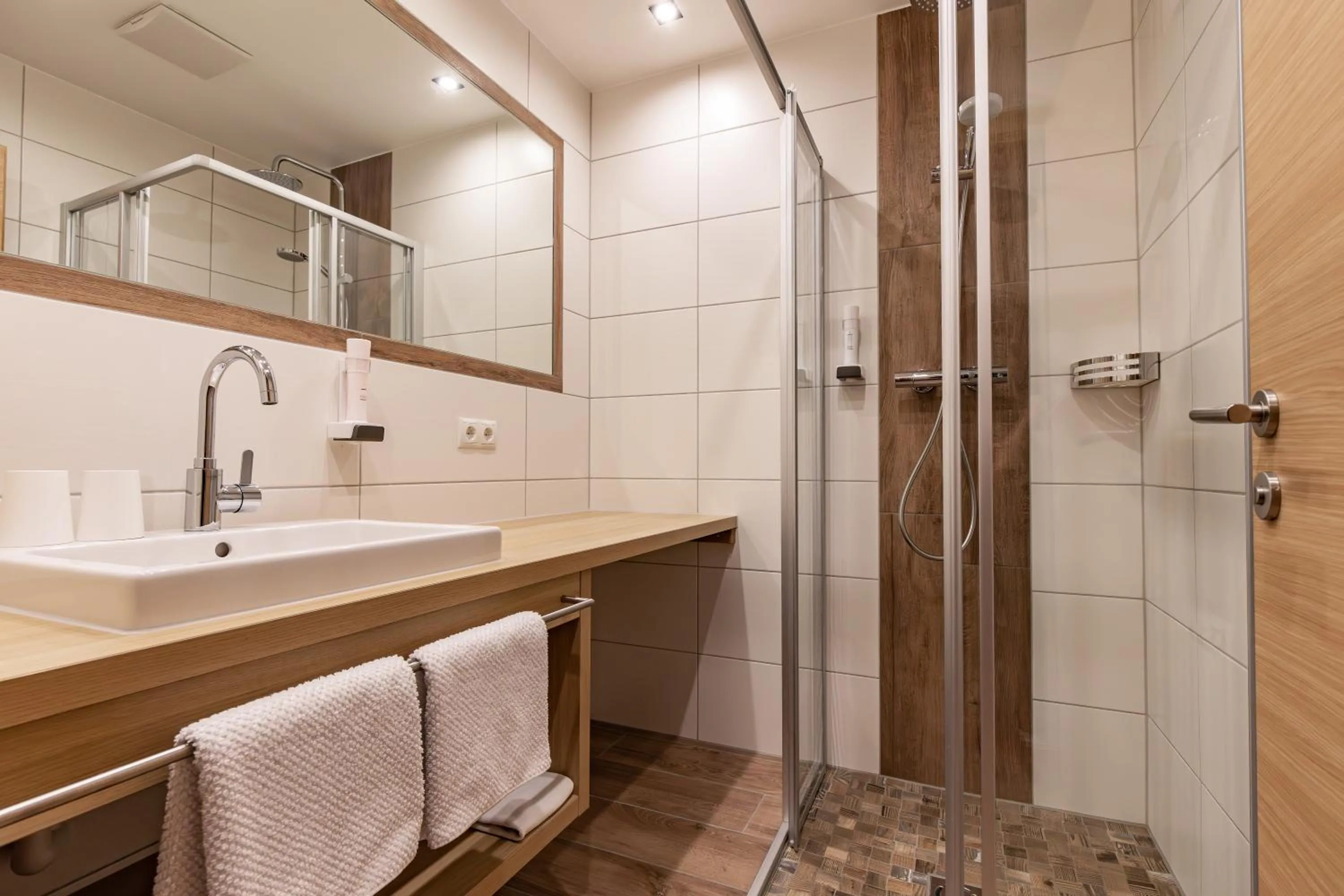 Bathroom in Das Aparthotel Olympia Tirol