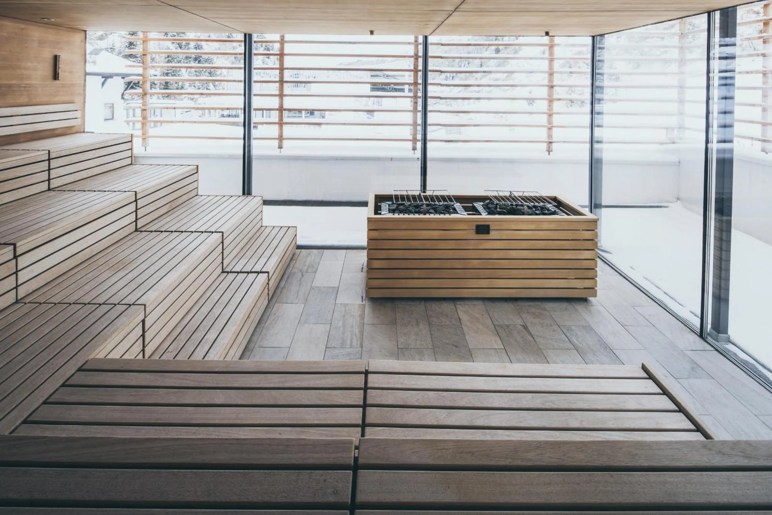 Sauna in The Crystal VAYA Unique