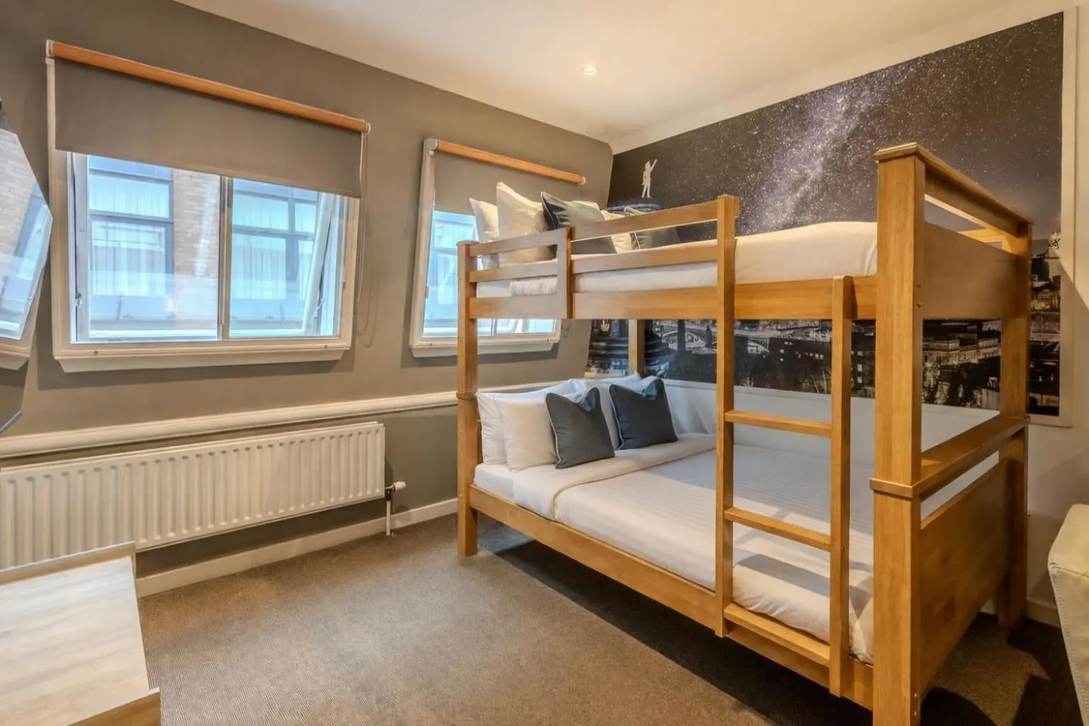 Bedroom, Bed in Stewart by Heeton Concept - Aparthotel Edinburgh