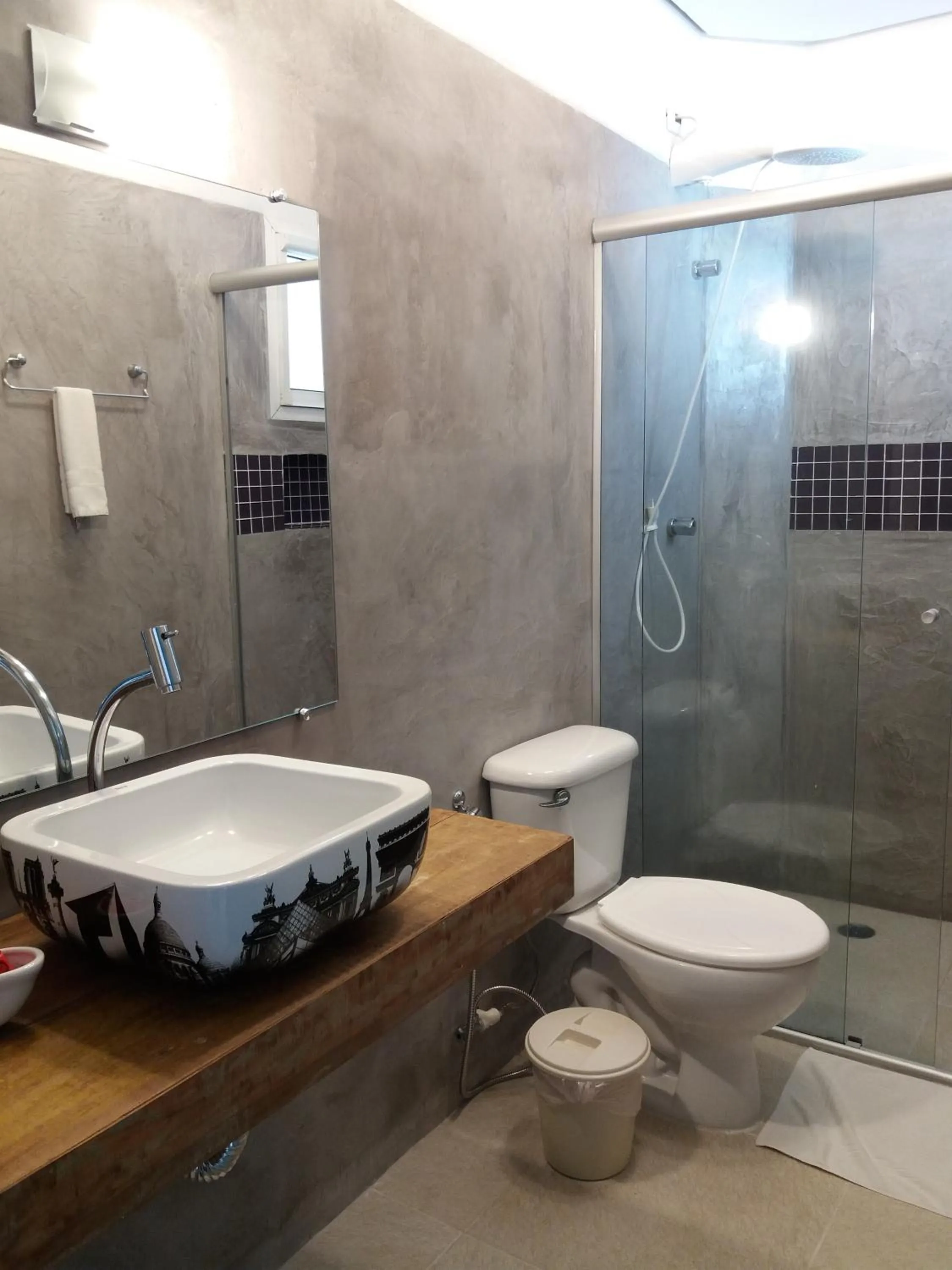 Toilet in Pousada Toca da Praia