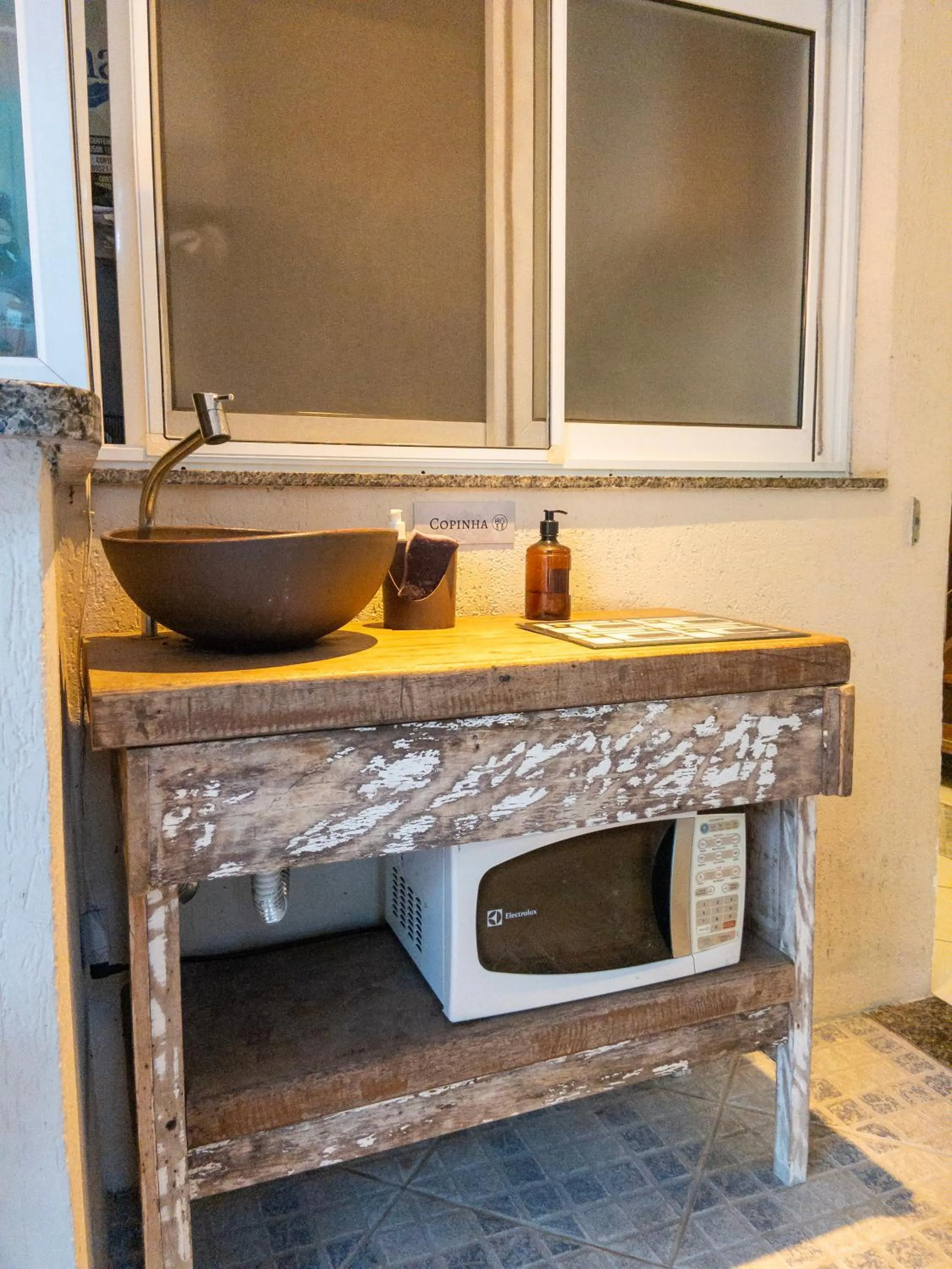 Kitchen or kitchenette in Pousada Toca da Praia
