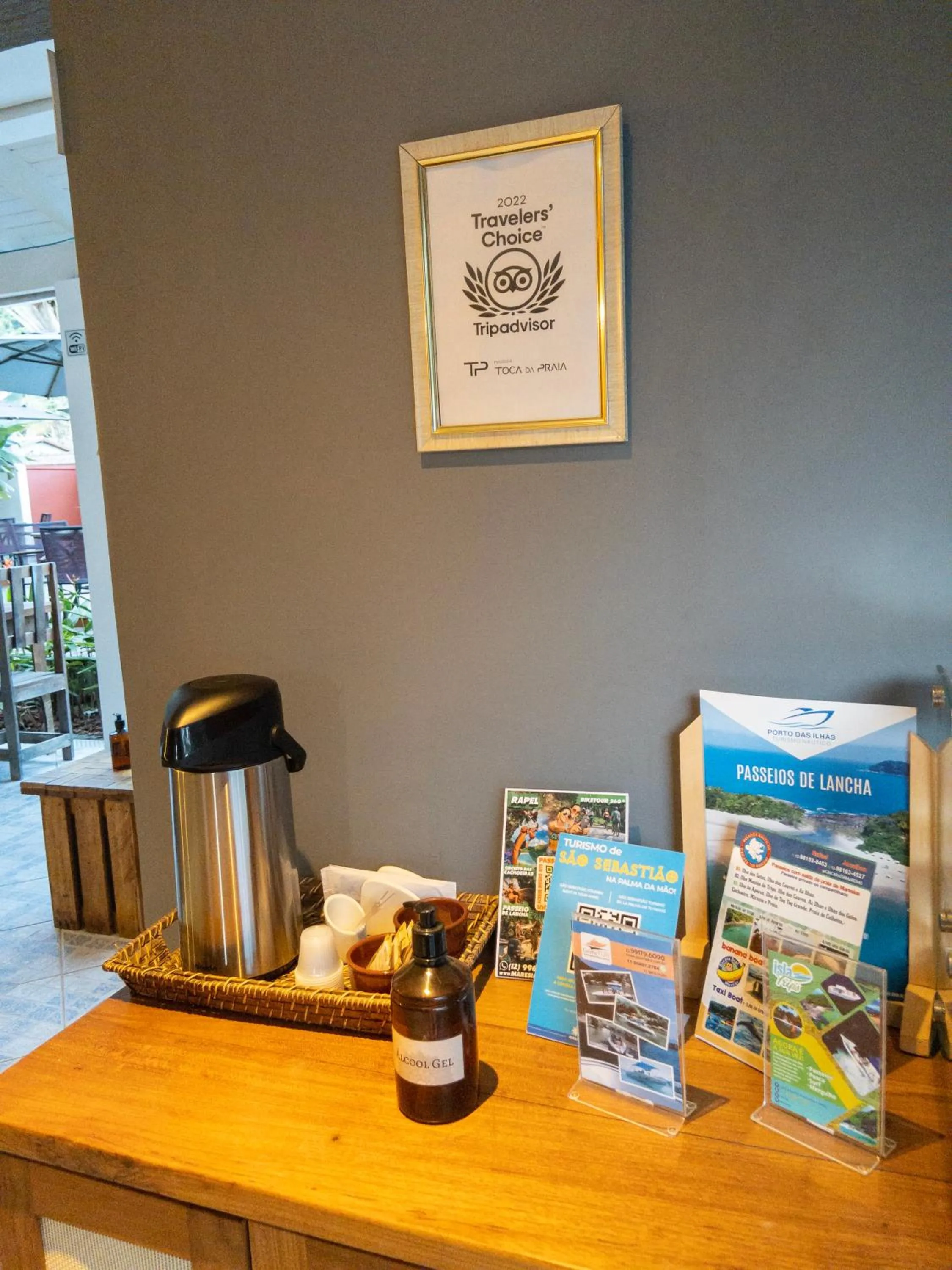 concierge in Pousada Toca da Praia