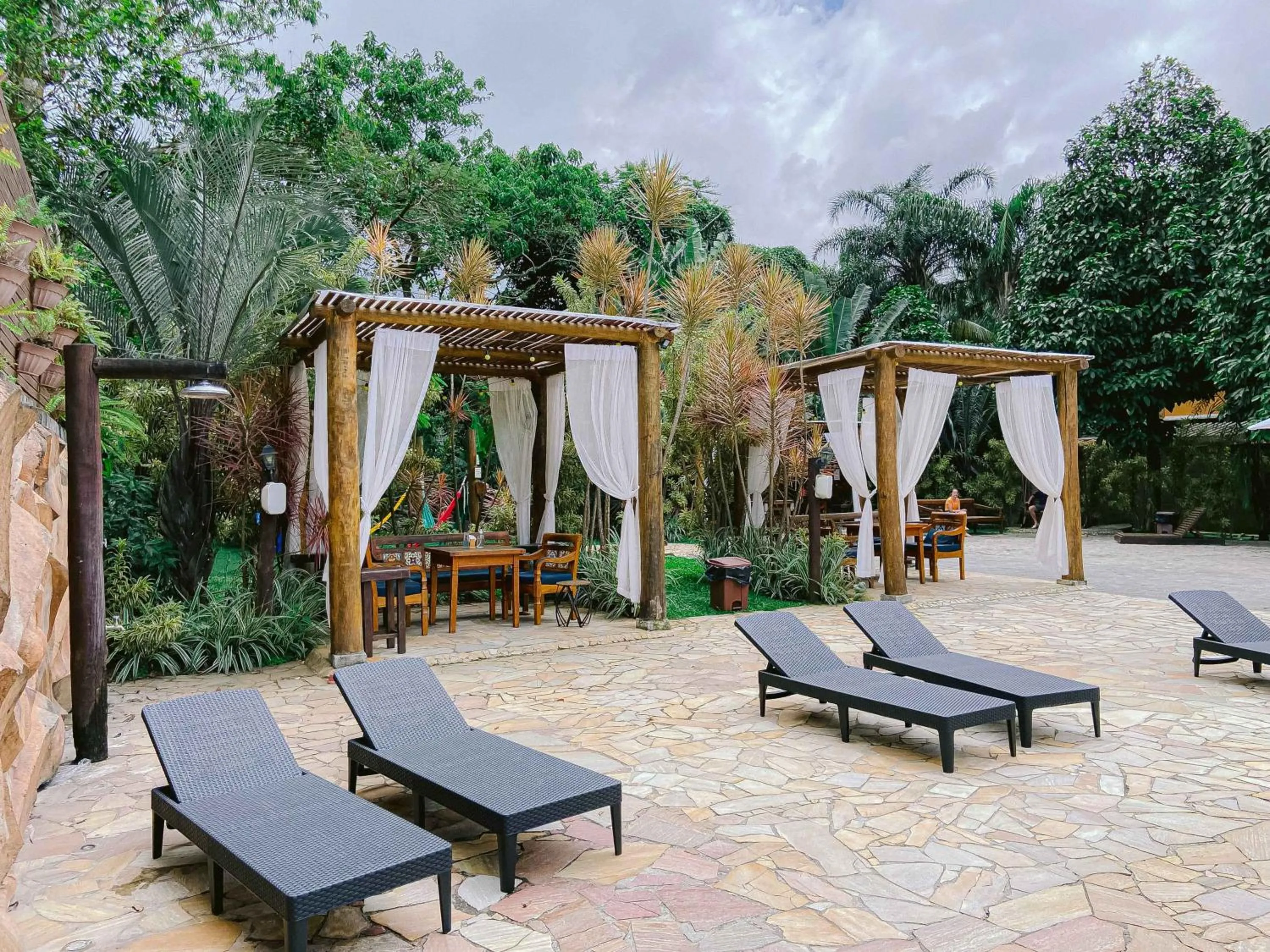 Garden in Pousada Porto Mare