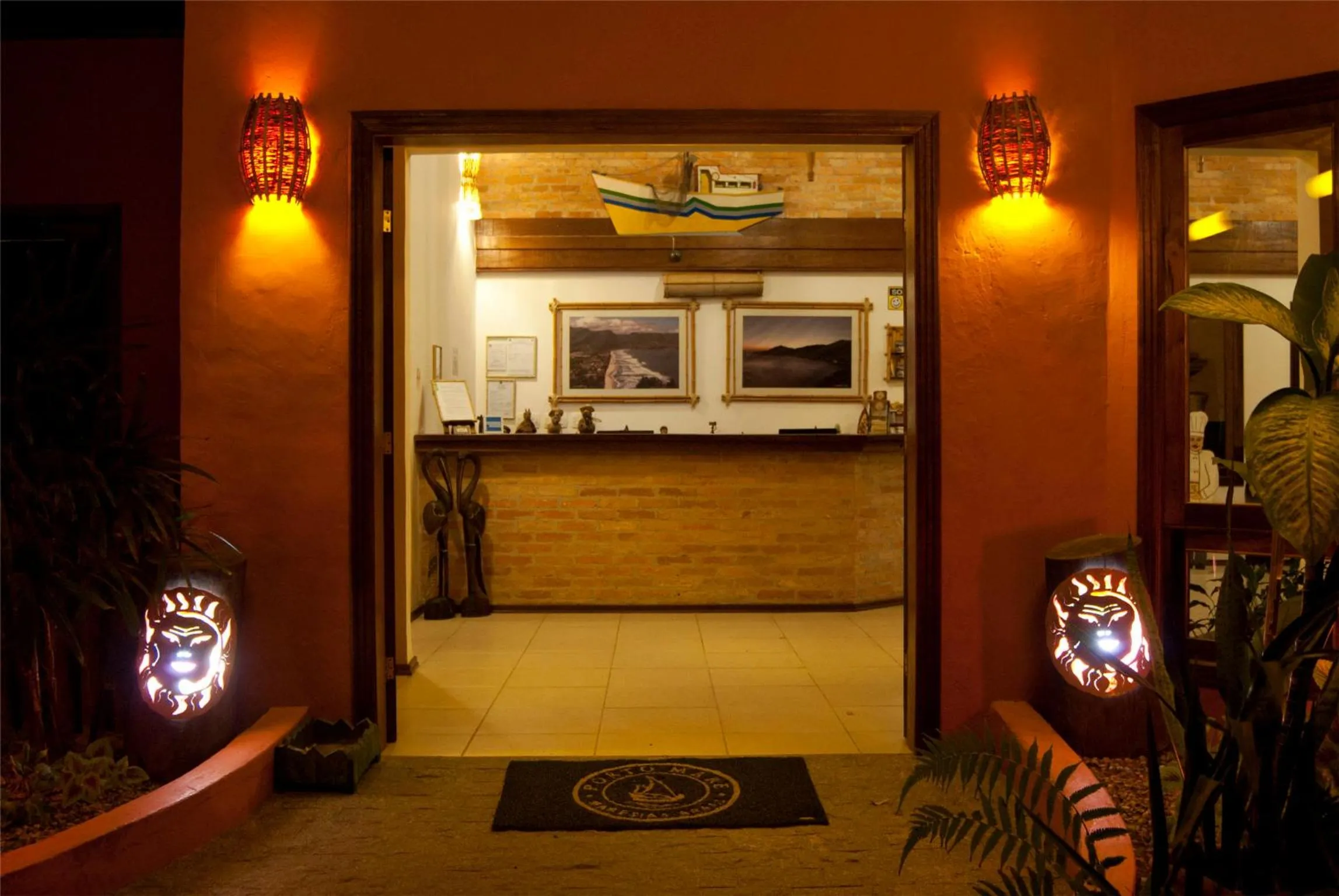 Facade/entrance in Pousada Porto Mare