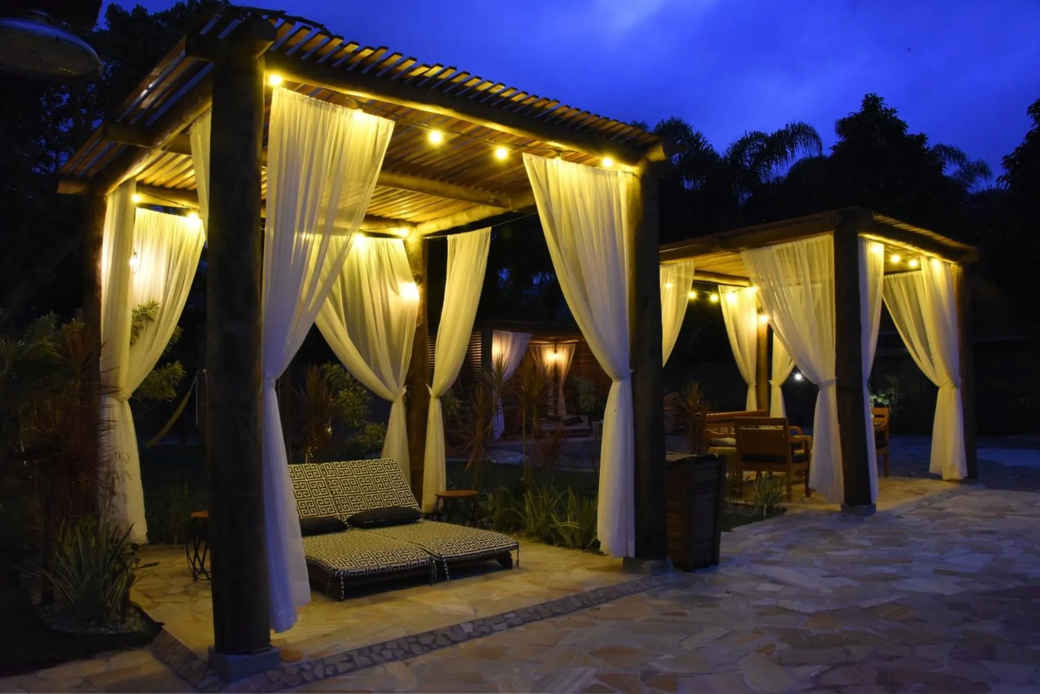 Garden in Pousada Porto Mare