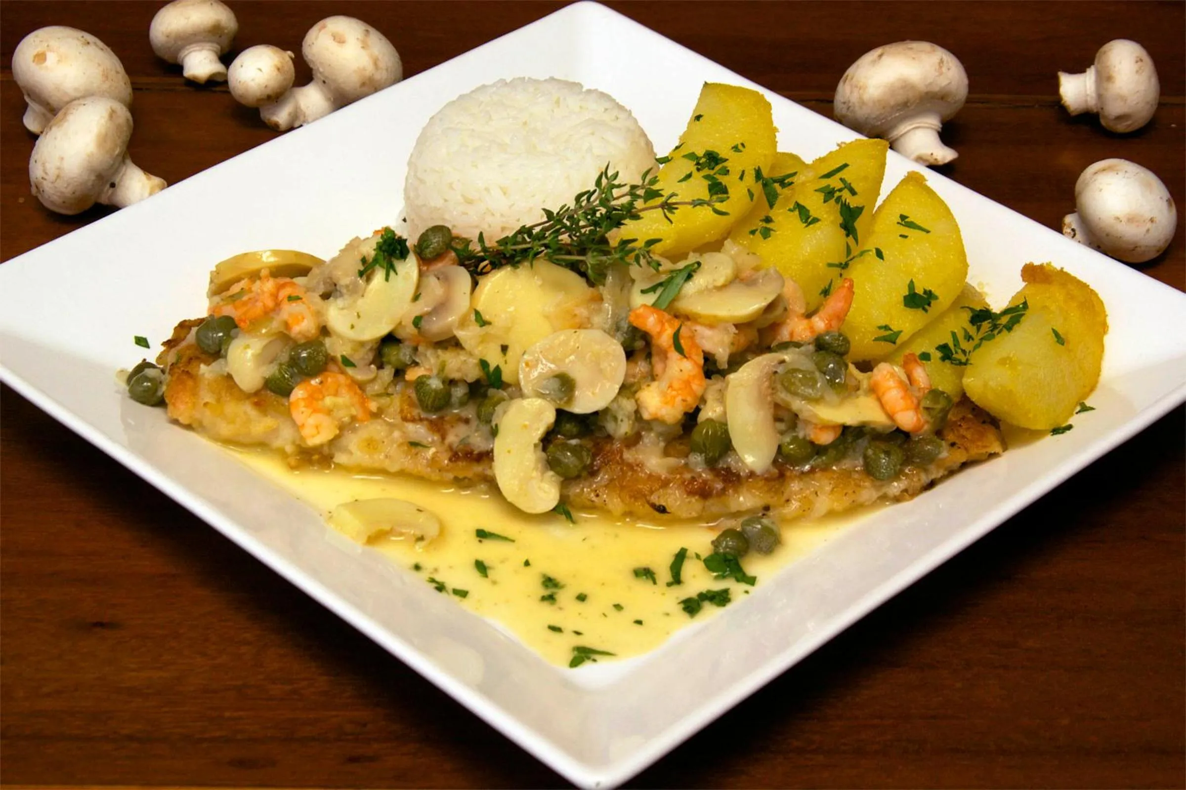 Food and drinks in Pousada Porto Mare