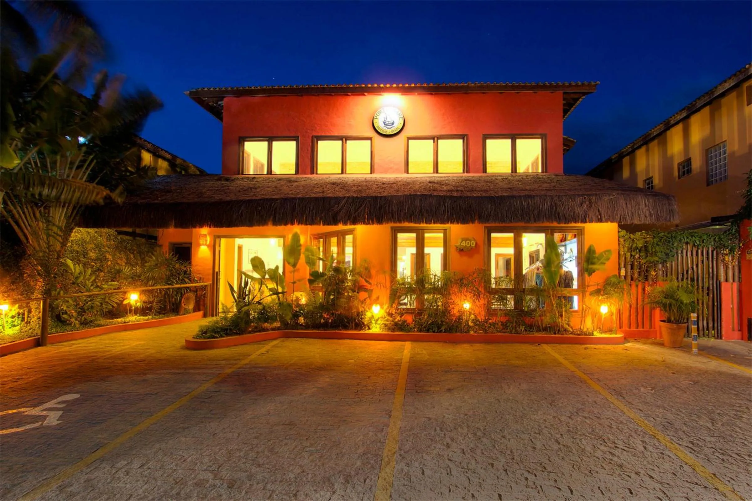 Facade/entrance in Pousada Porto Mare