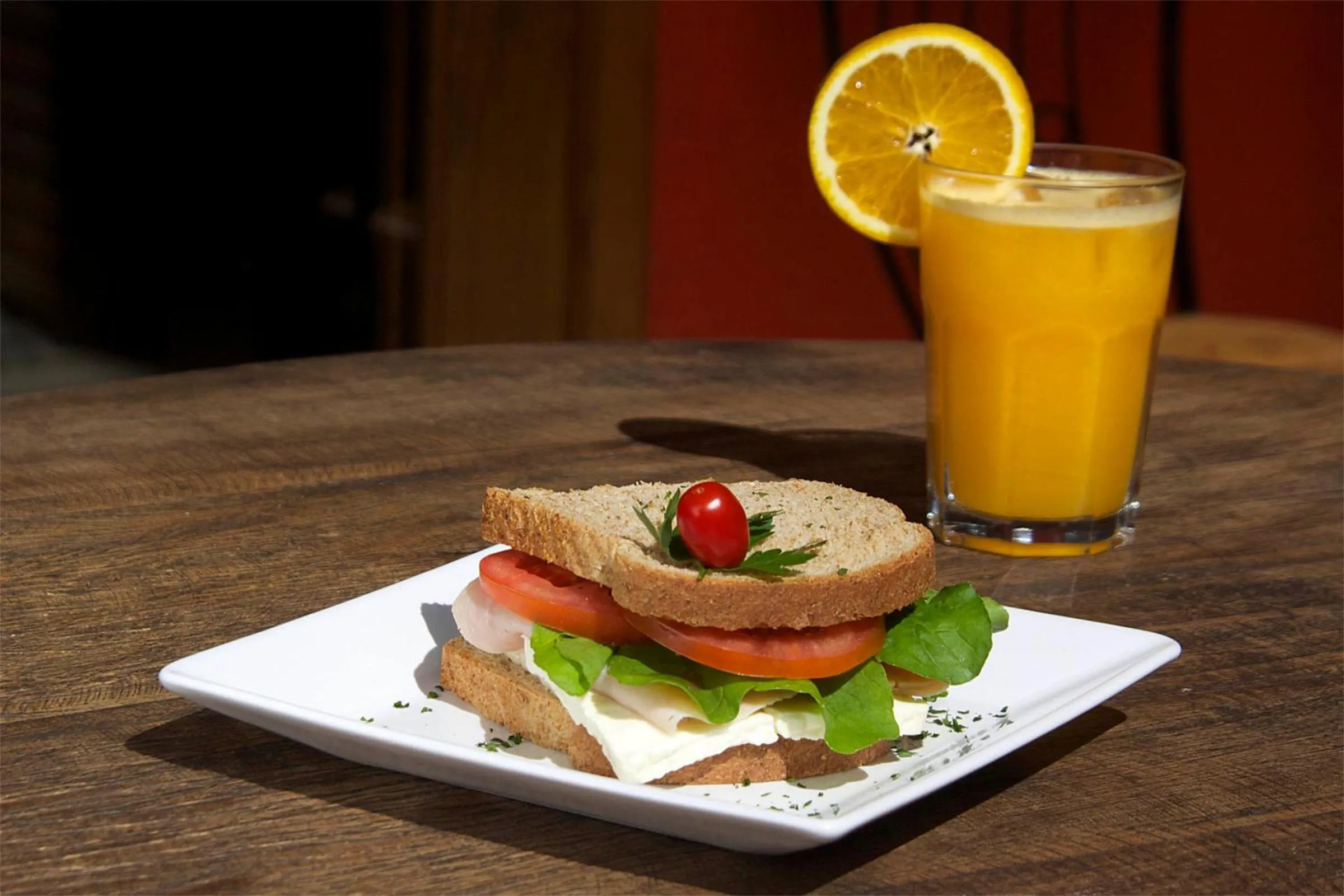 Food and drinks in Pousada Porto Mare