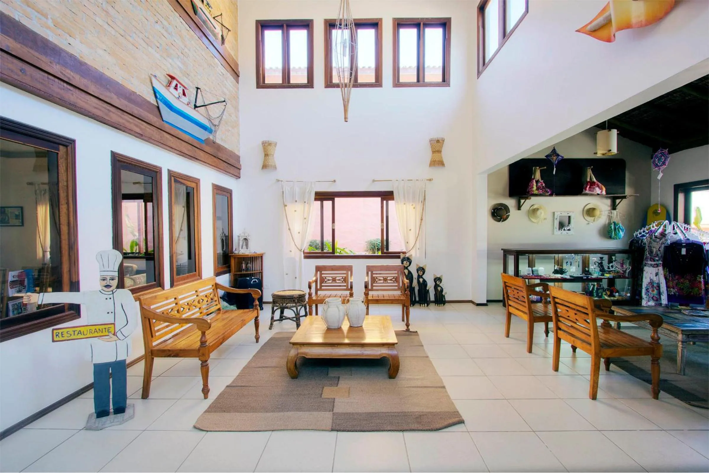 Lobby or reception in Pousada Porto Mare