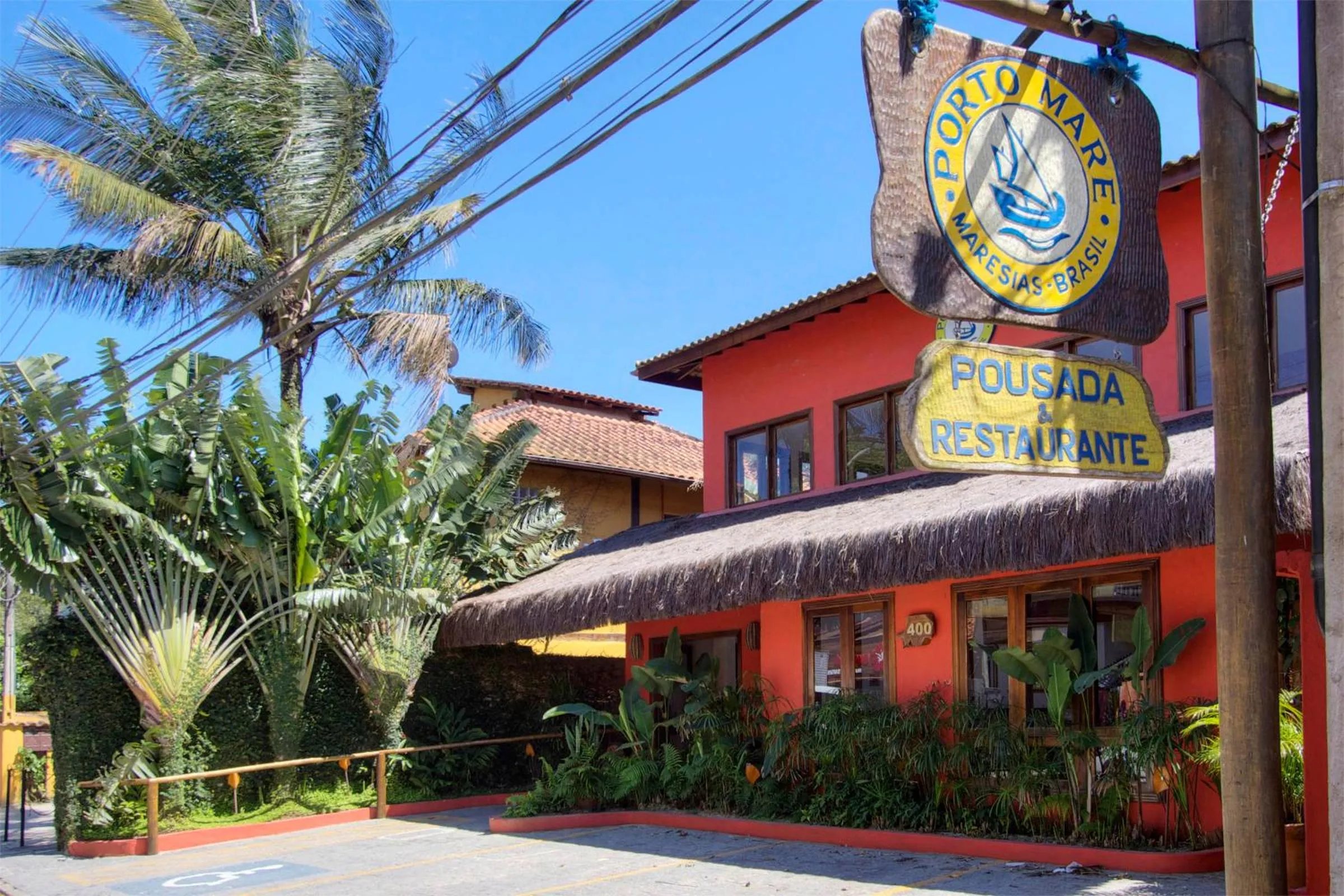 Facade/entrance in Pousada Porto Mare