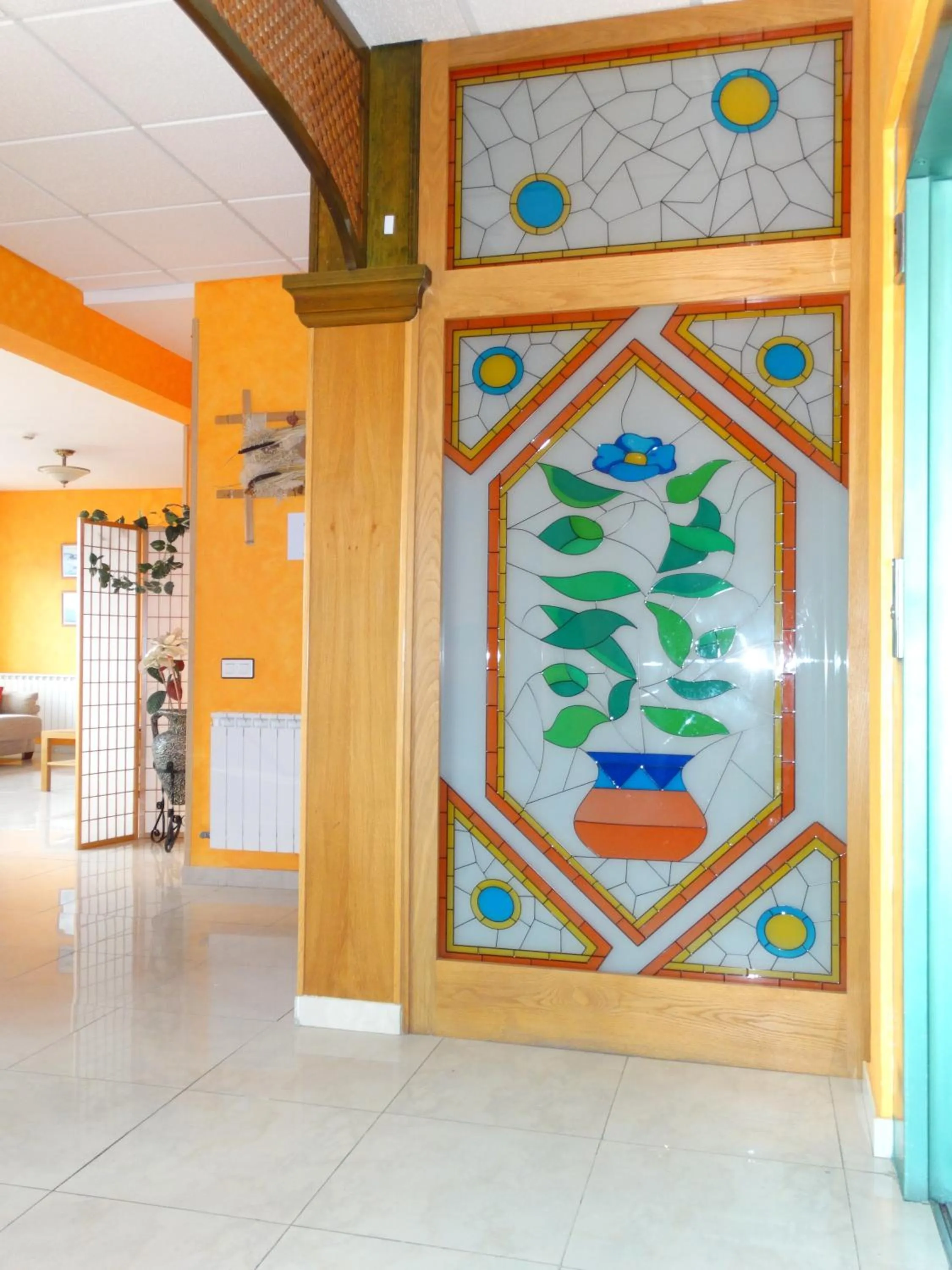 Decorative detail in Hotel Los Juncos