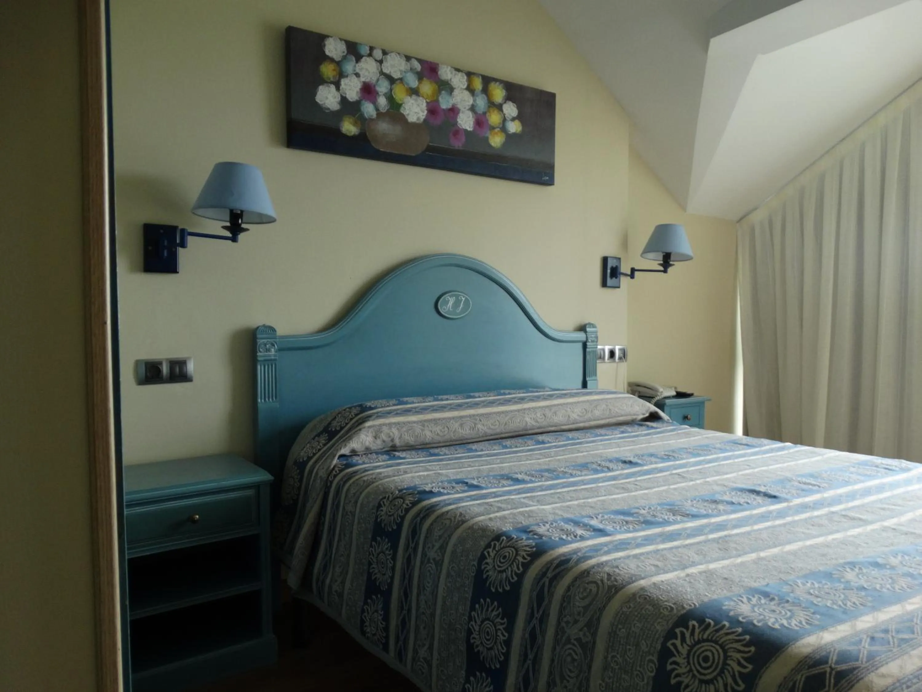 Bed in Hotel Los Juncos