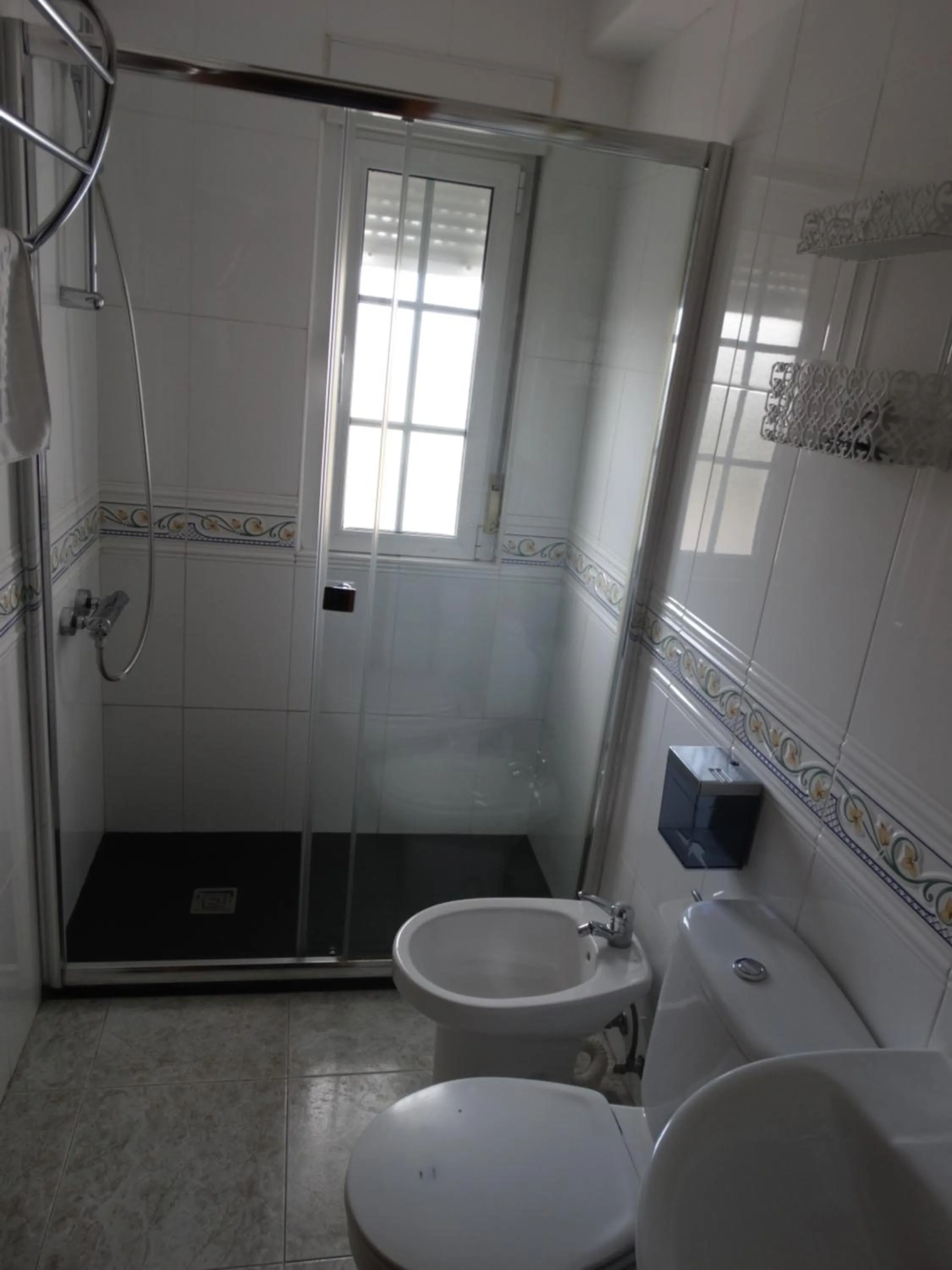 Shower in Hotel Los Juncos