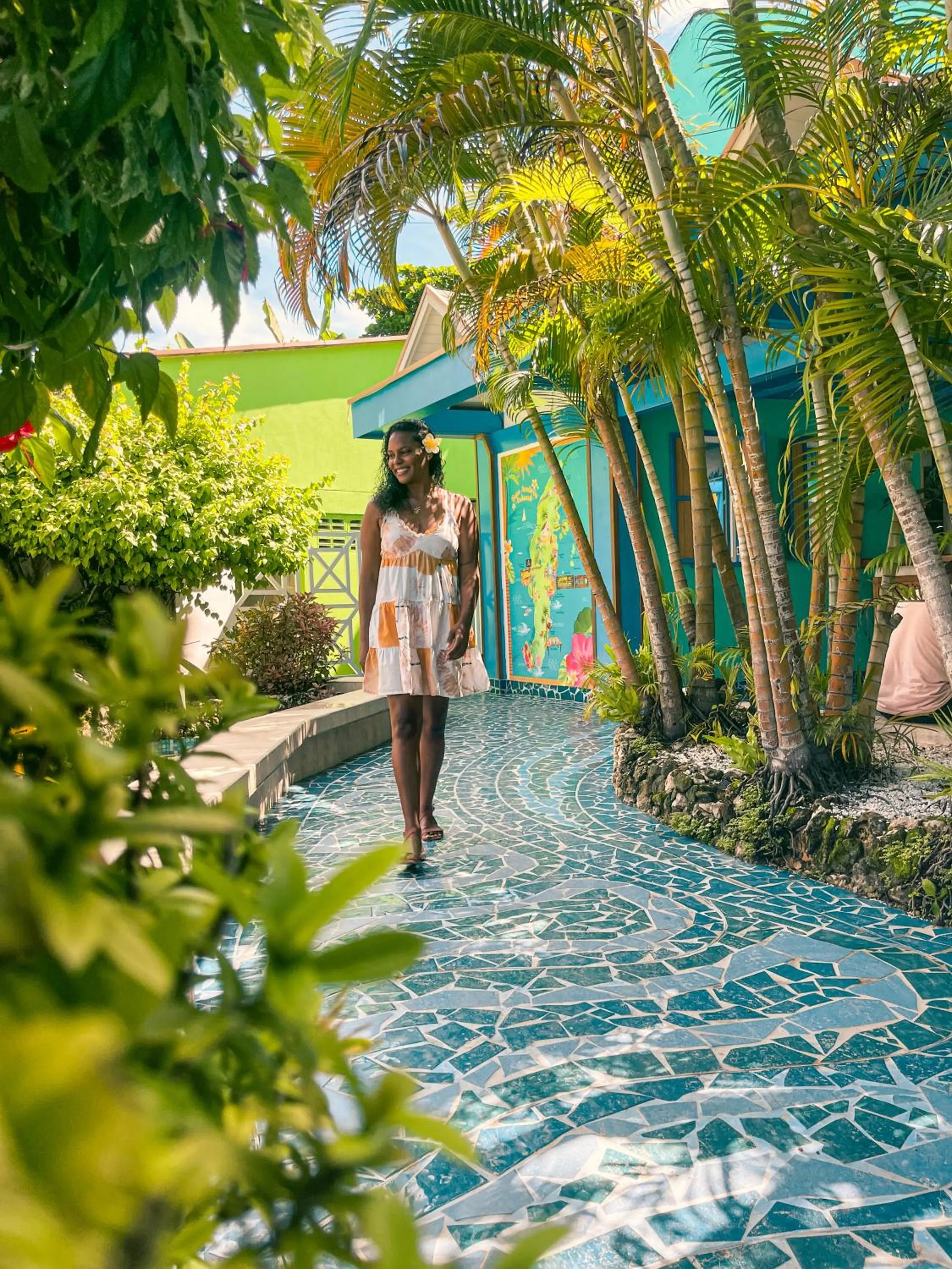 Garden in Hotel Cocoplum Beach